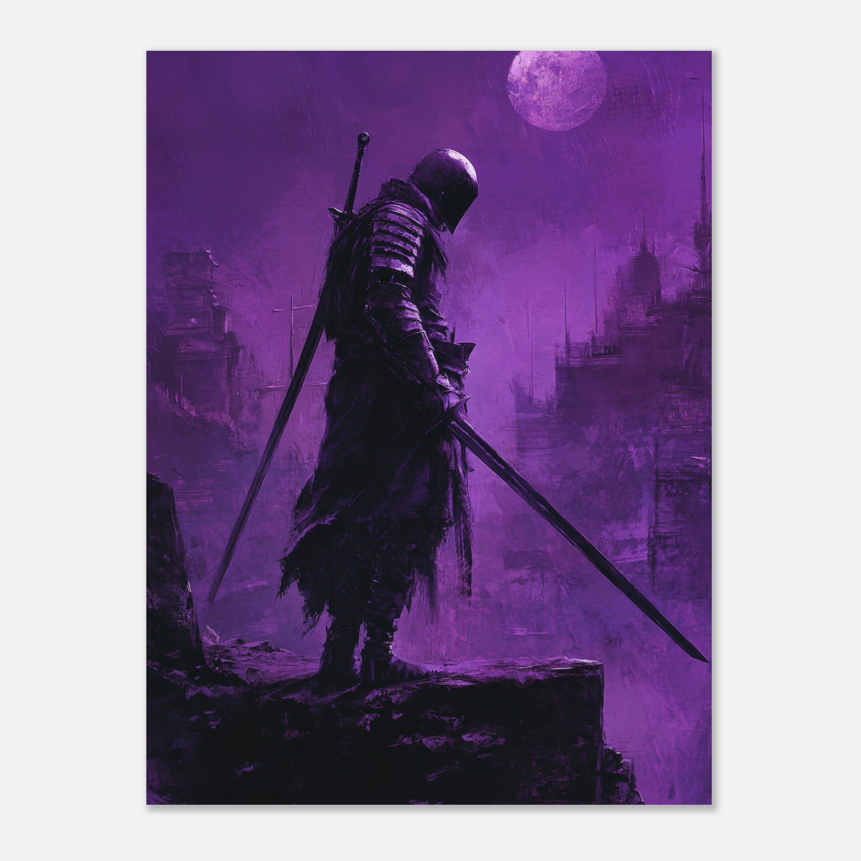 Mysticplate - Purple Samurai Killer - MysticPlates