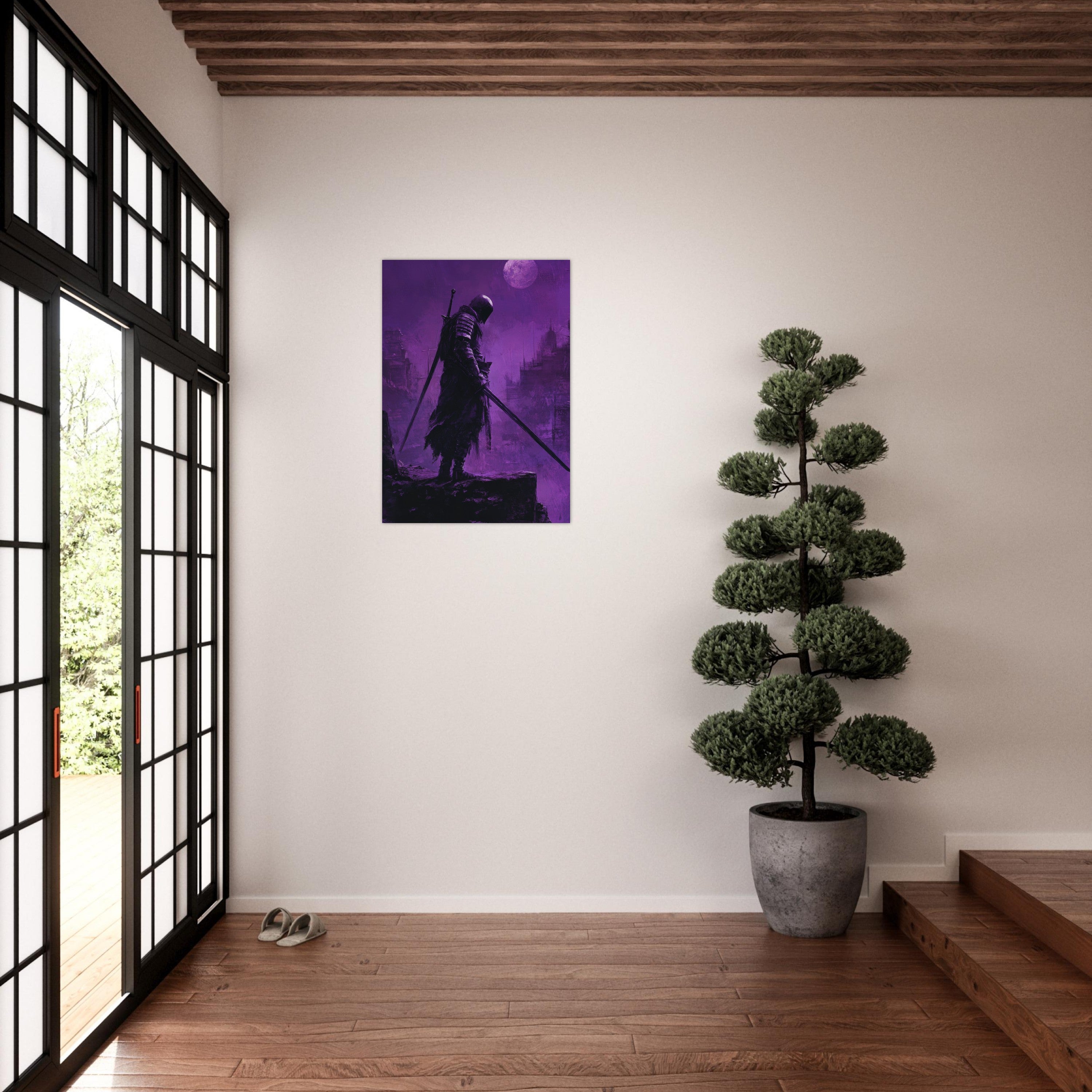 Mysticplate - Purple Samurai Killer - MysticPlates
