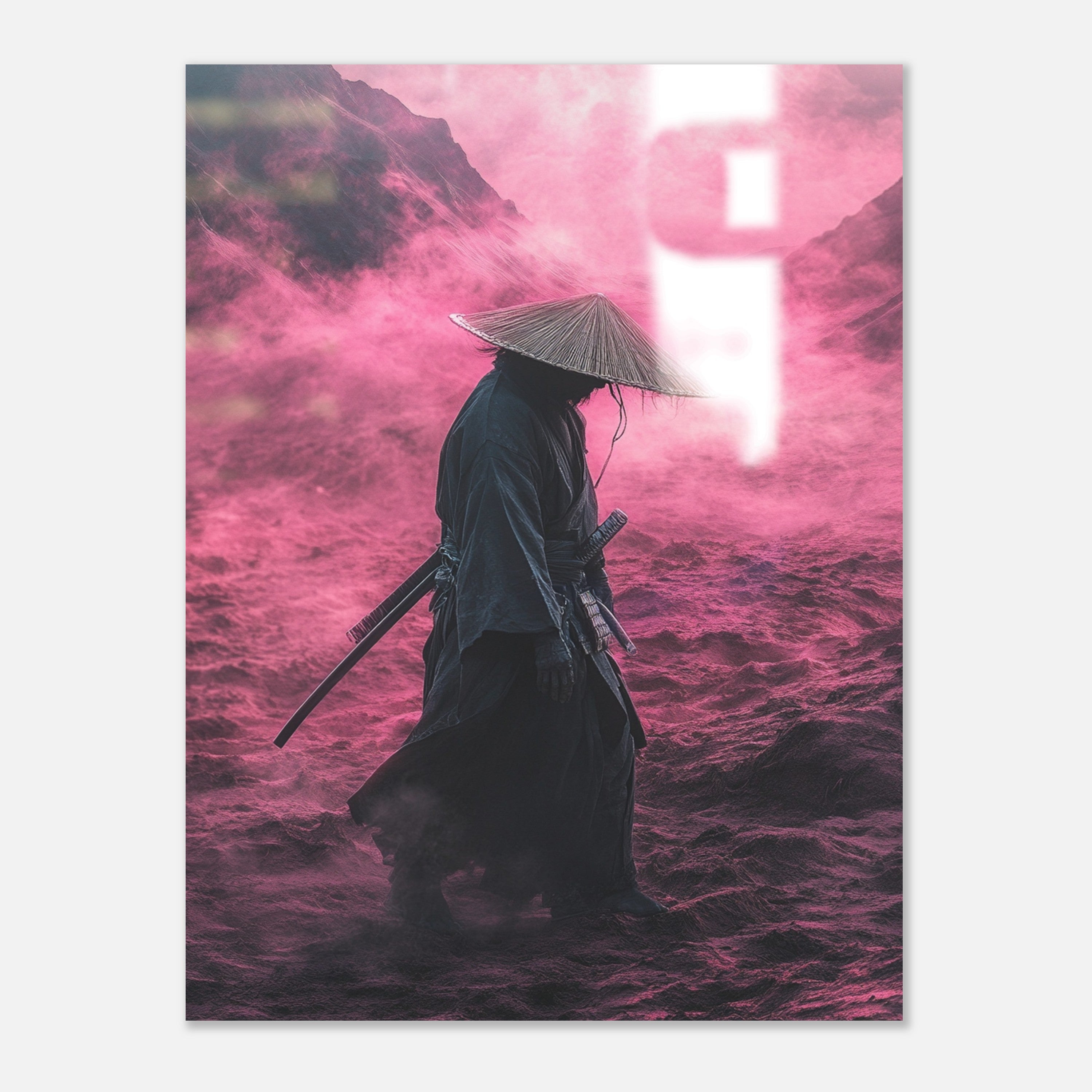Mysticplate - Strawhat Samurai Pink - MysticPlates
