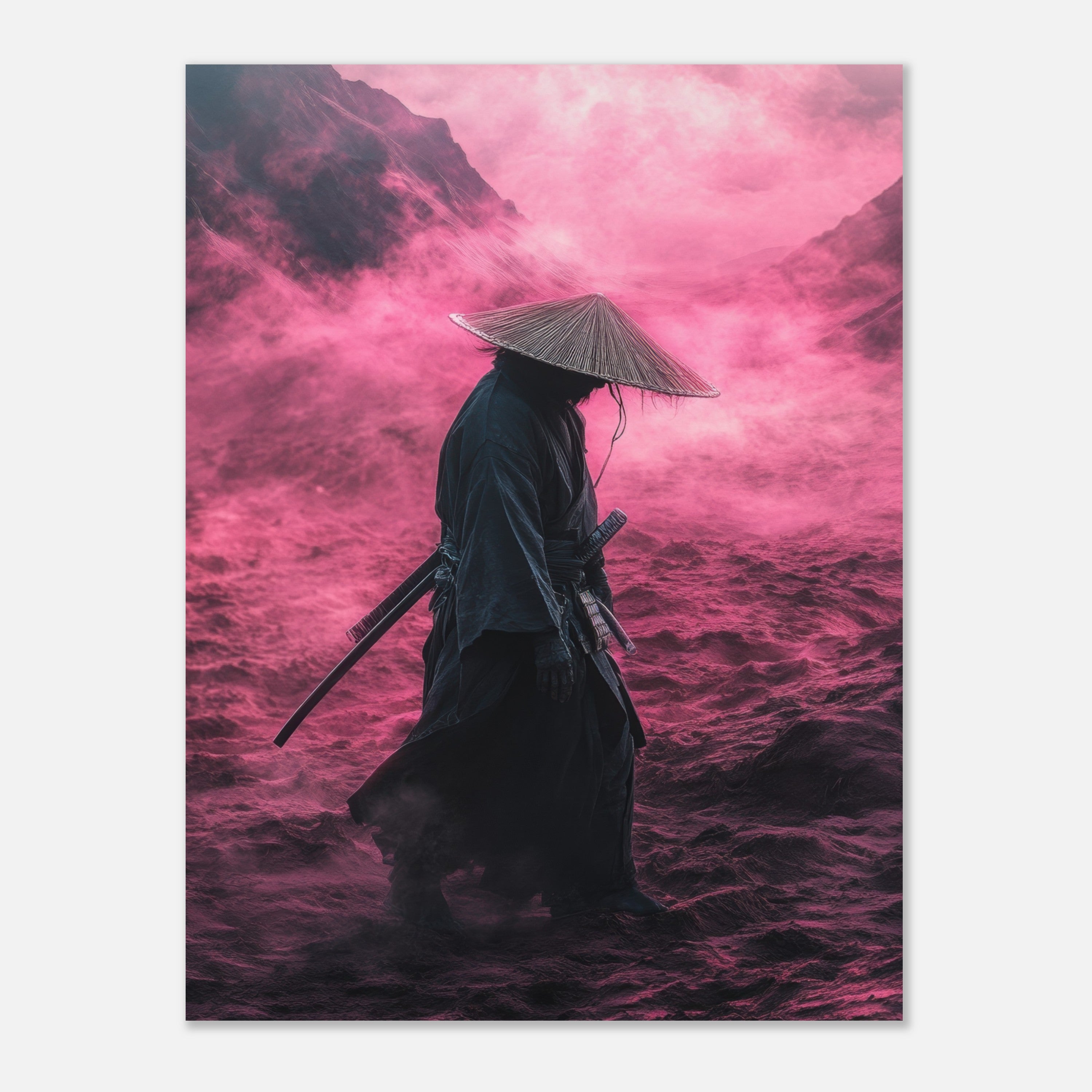 Mysticplate - Strawhat Samurai Pink - MysticPlates