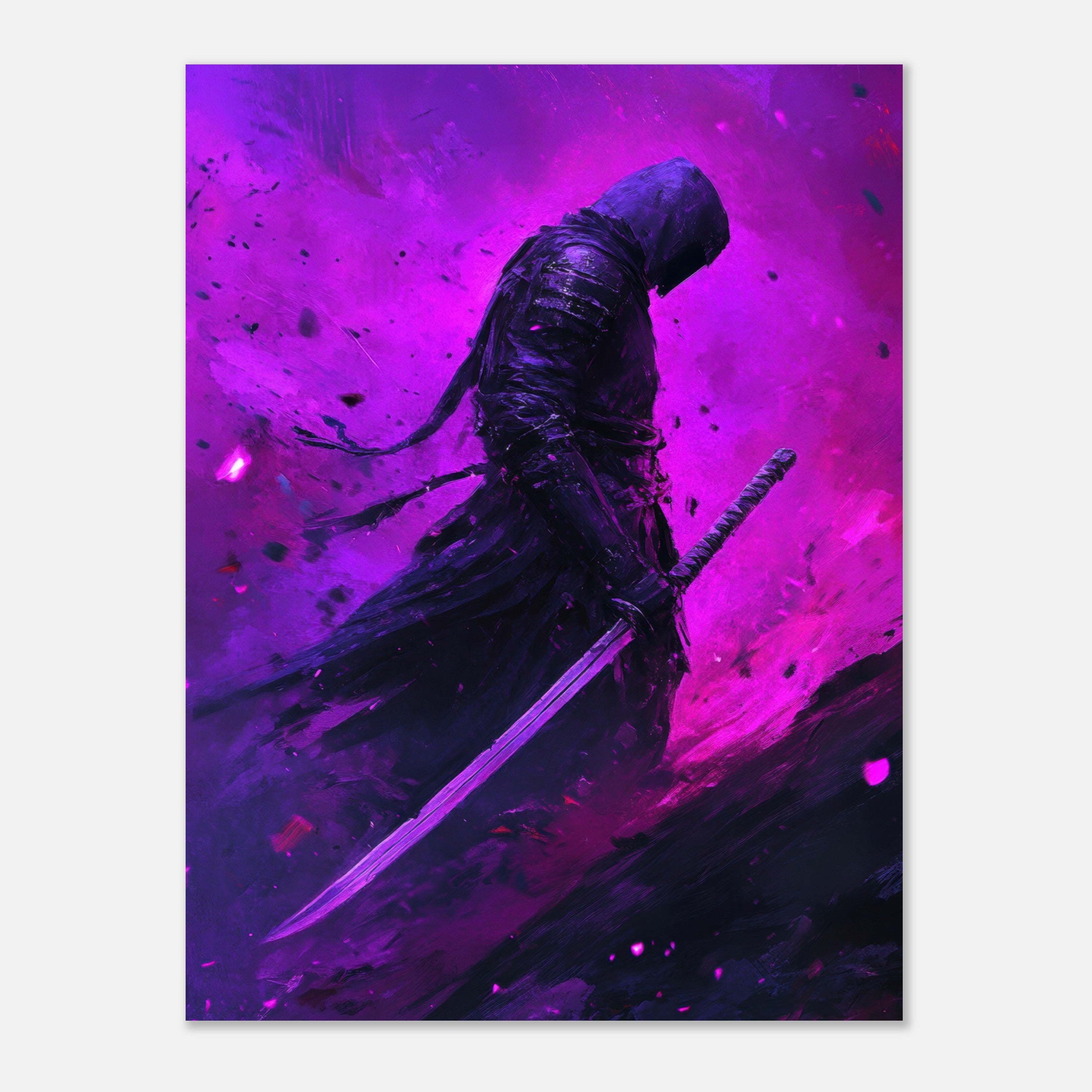 Mysticplate - Purple Samurai Killer 2 - MysticPlates