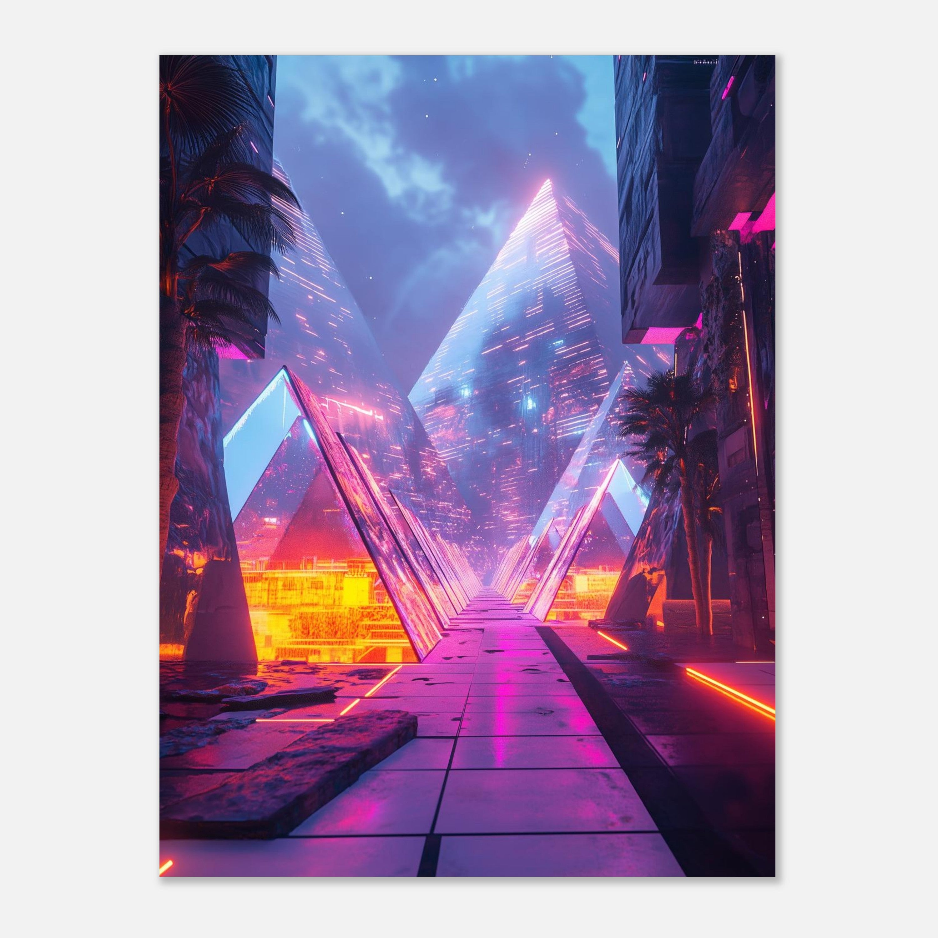 Mysticplate - Futureistic Pyramides - MysticPlates