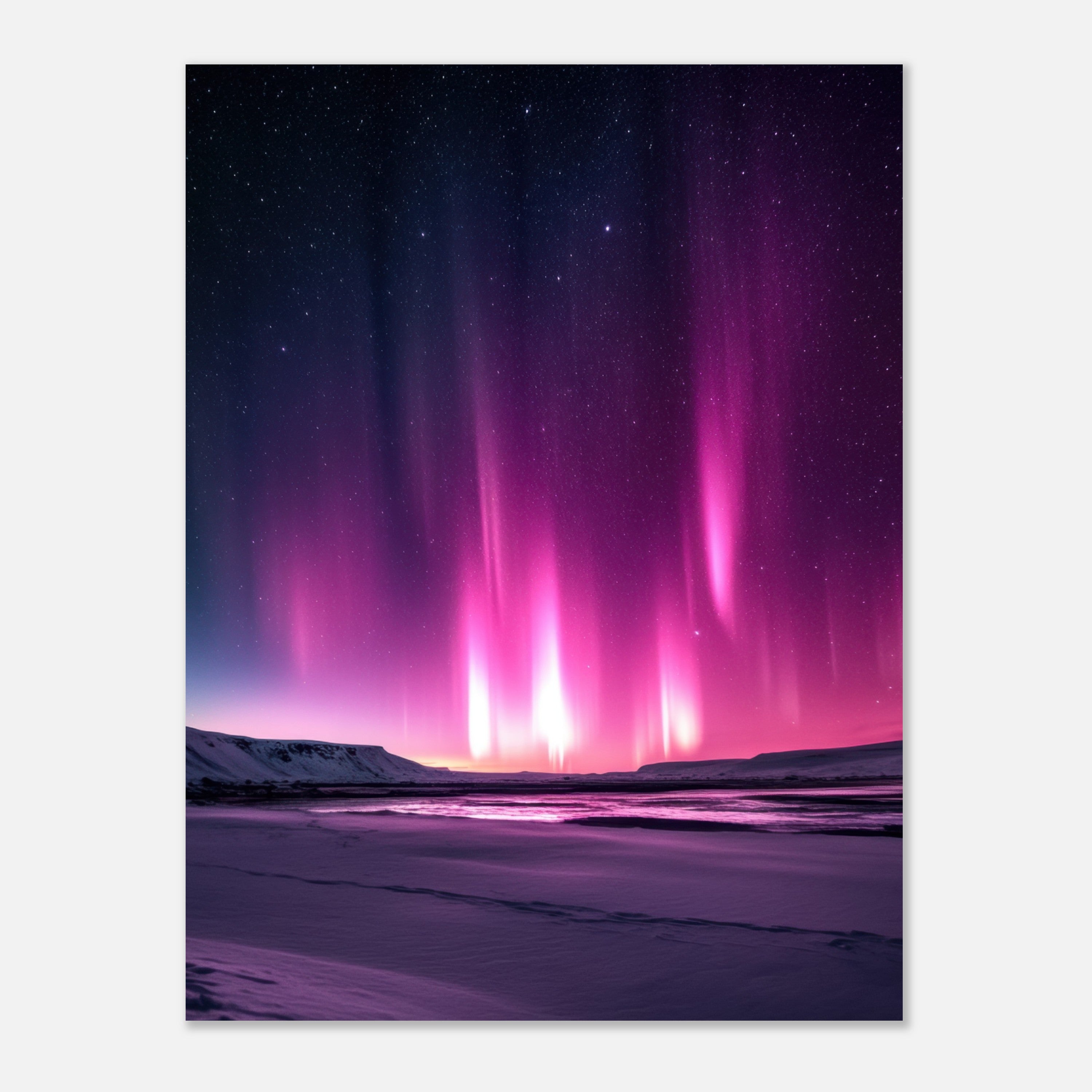Mysticplate - Purple Polarlights - MysticPlates