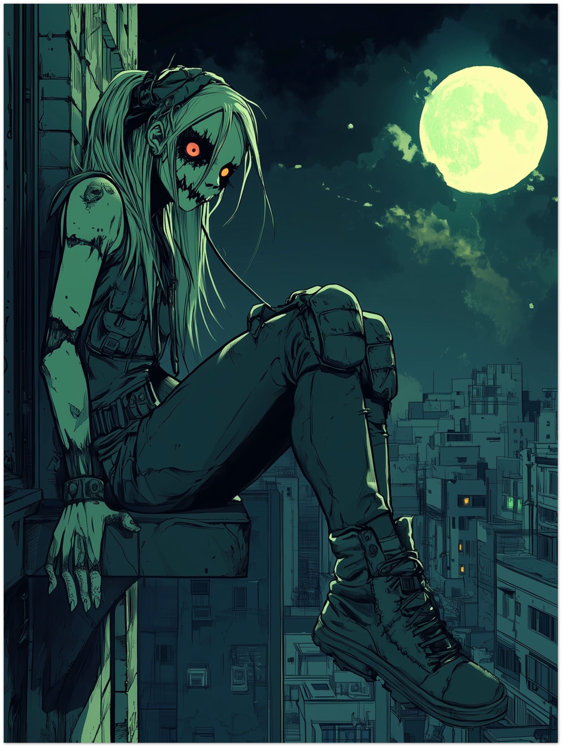 Mysticplate - Ghoul Girl - MysticPlates
