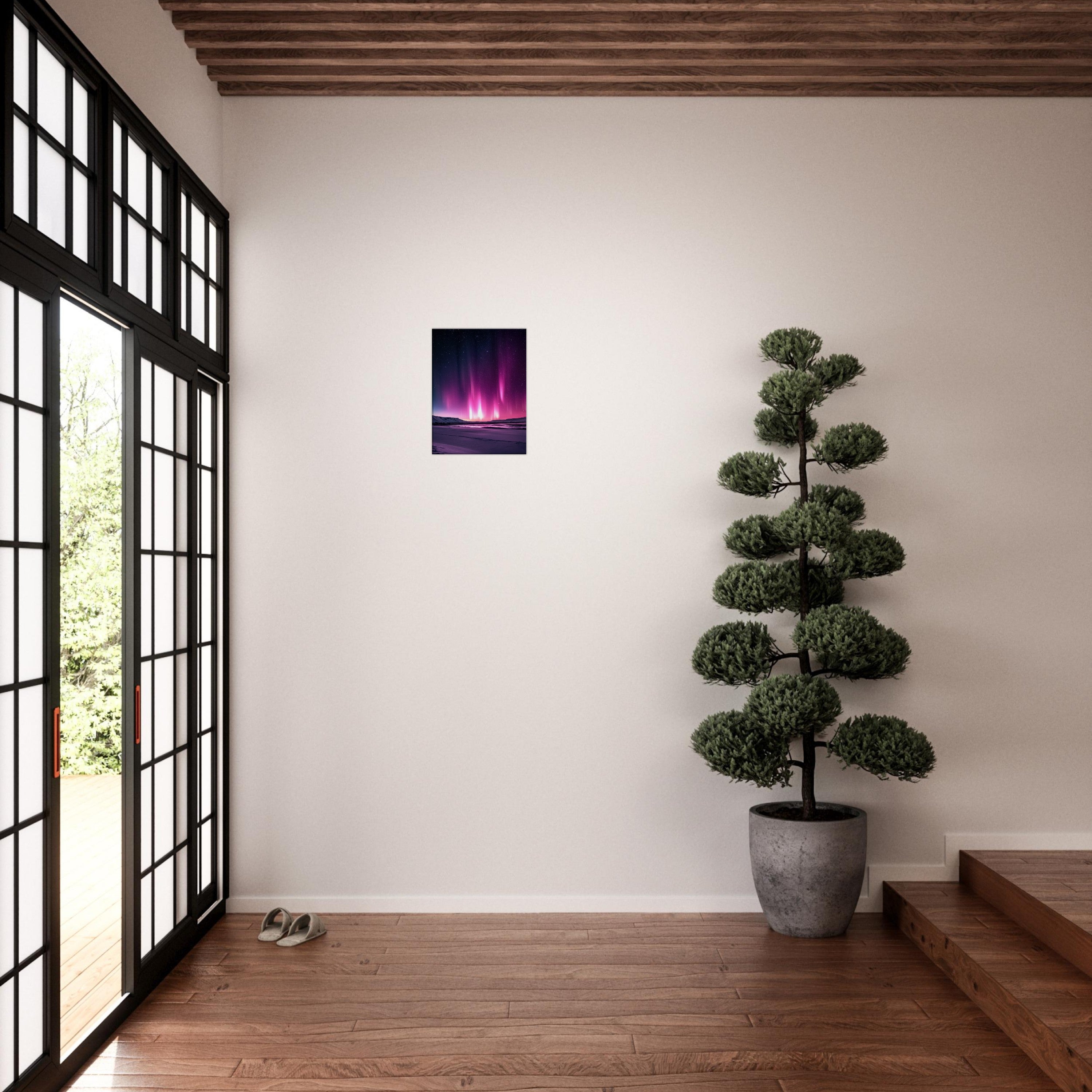 Mysticplate - Purple Polarlights - MysticPlates