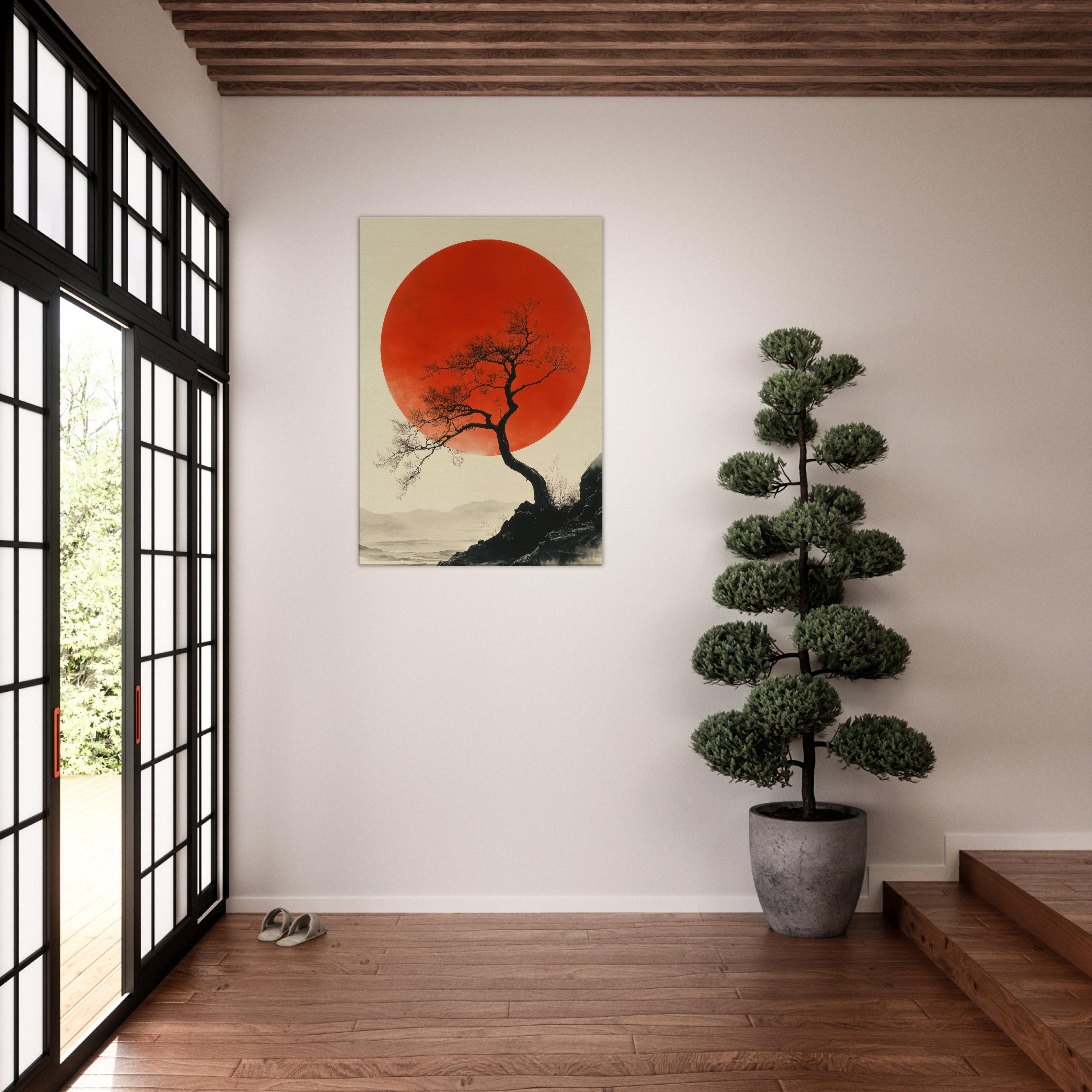 Mysticplate - Asian Vibe Japan Tree - MysticPlates