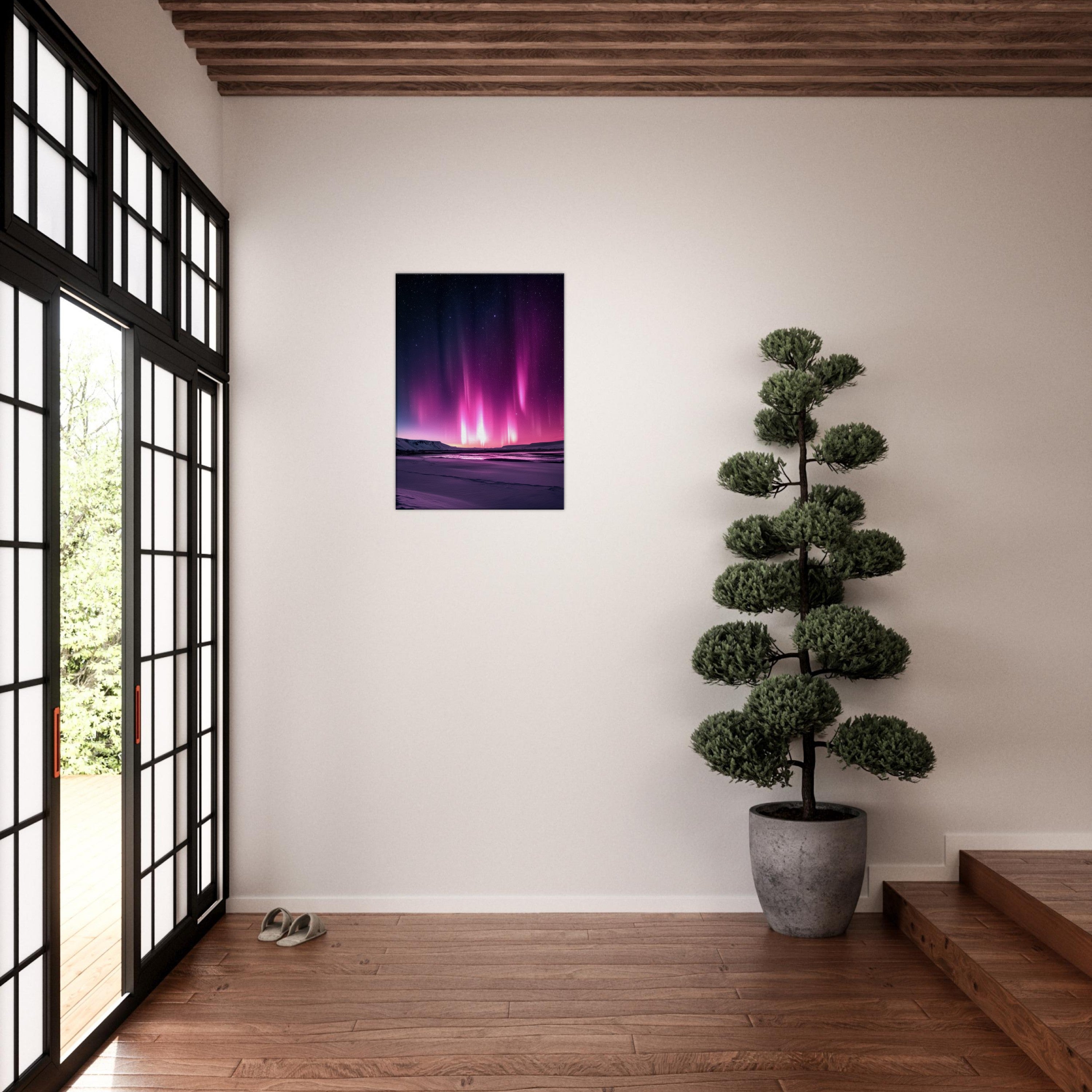 Mysticplate - Purple Polarlights - MysticPlates