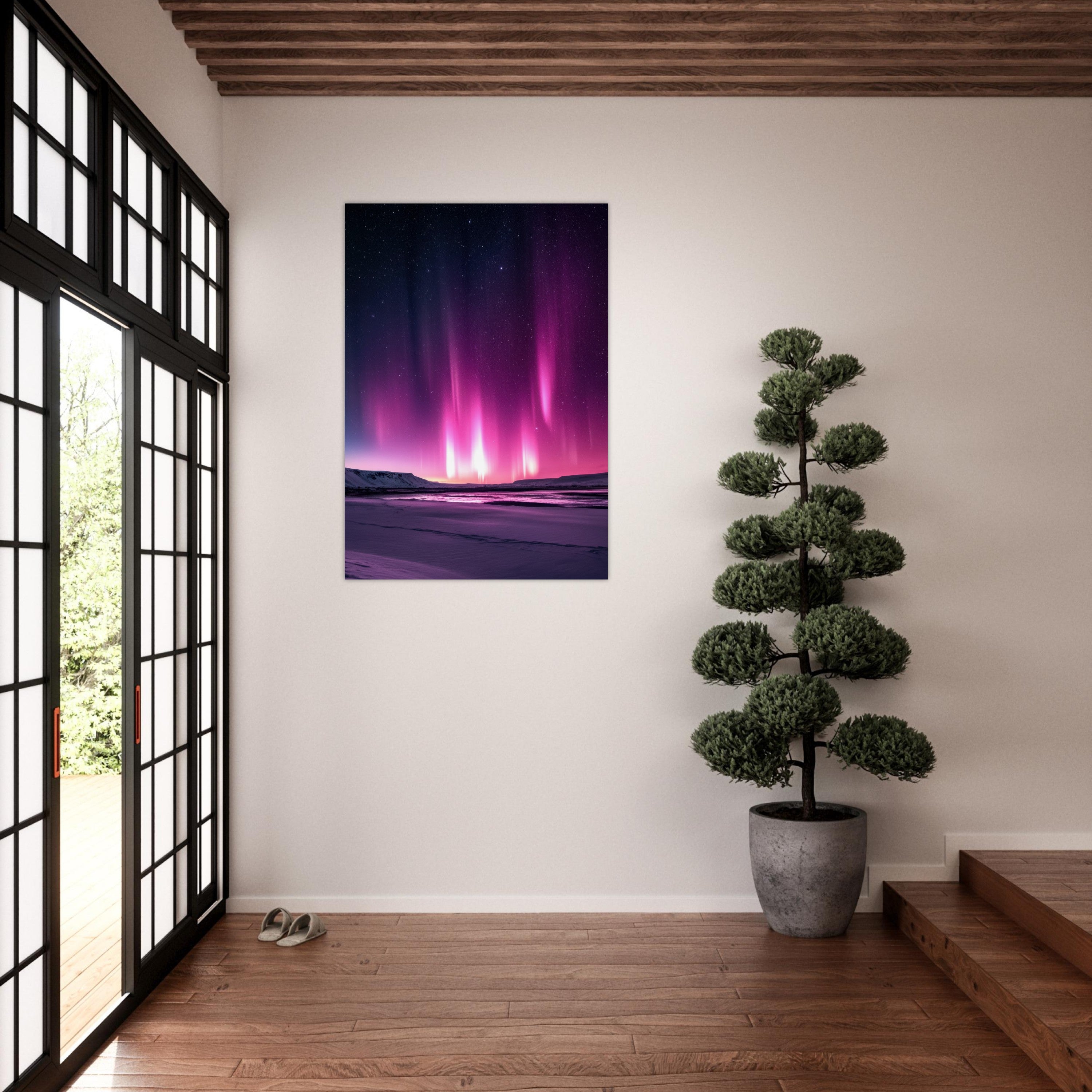 Mysticplate - Purple Polarlights - MysticPlates