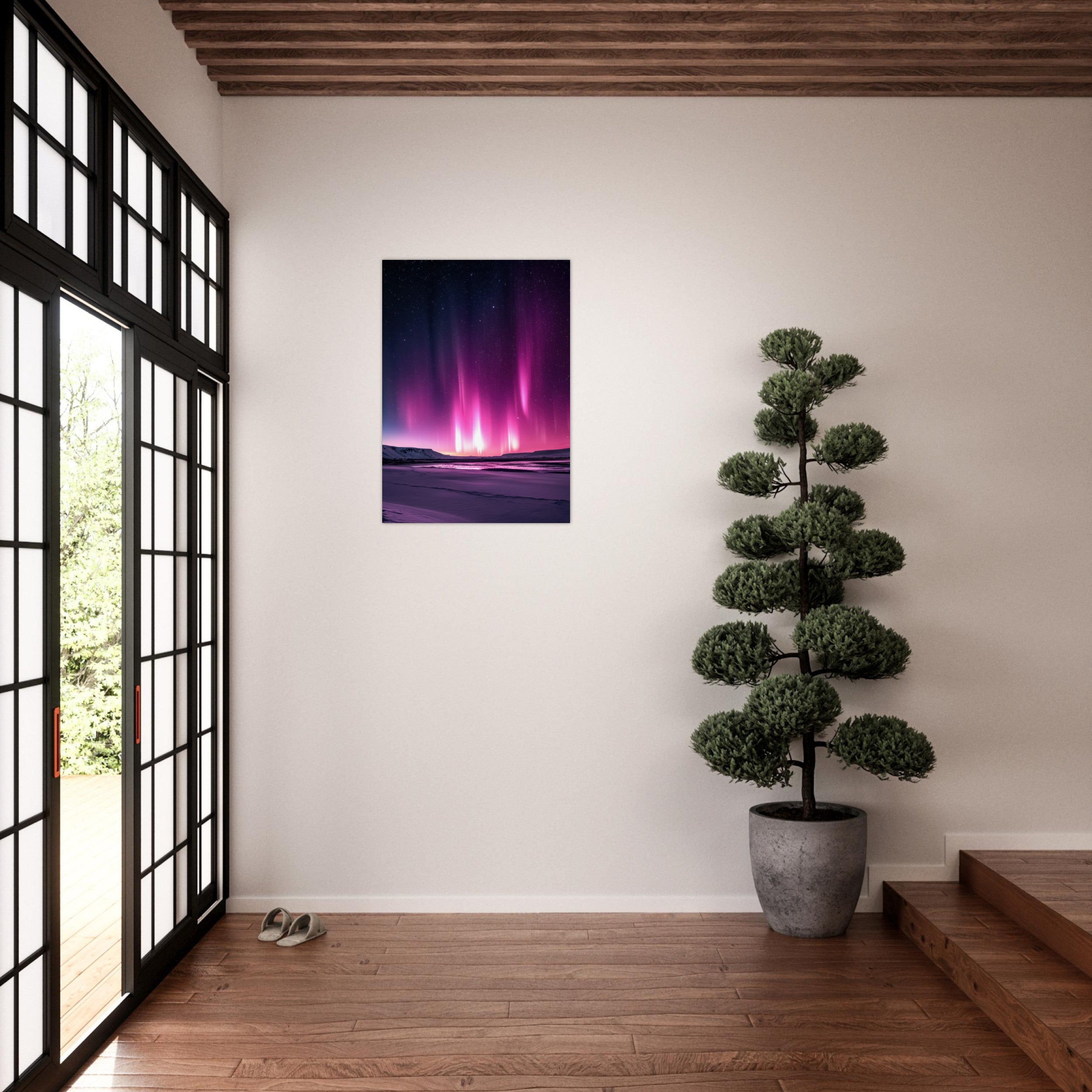 Mysticplate - Purple Polarlights - MysticPlates