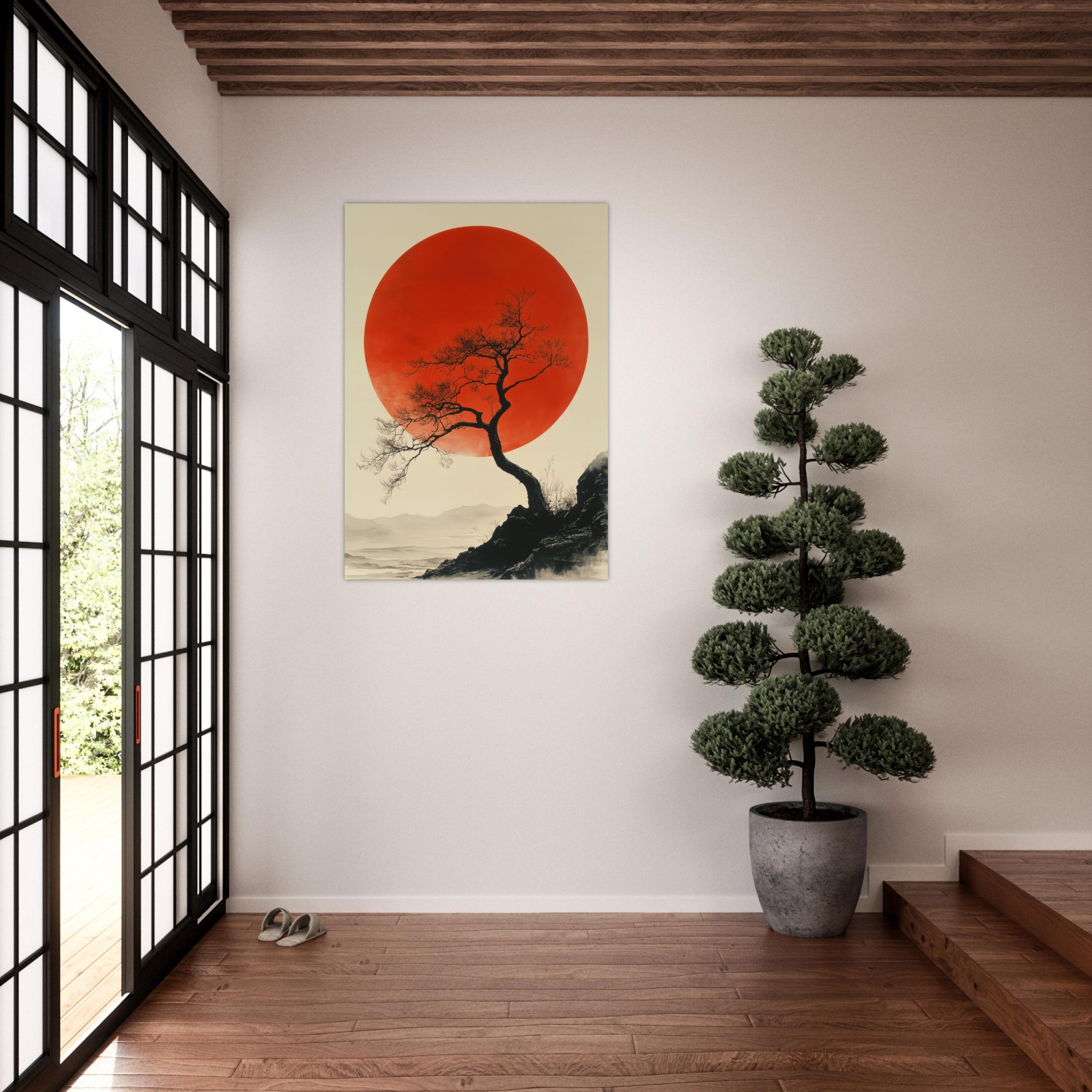 Mysticplate - Asian Vibe Japan Tree - MysticPlates