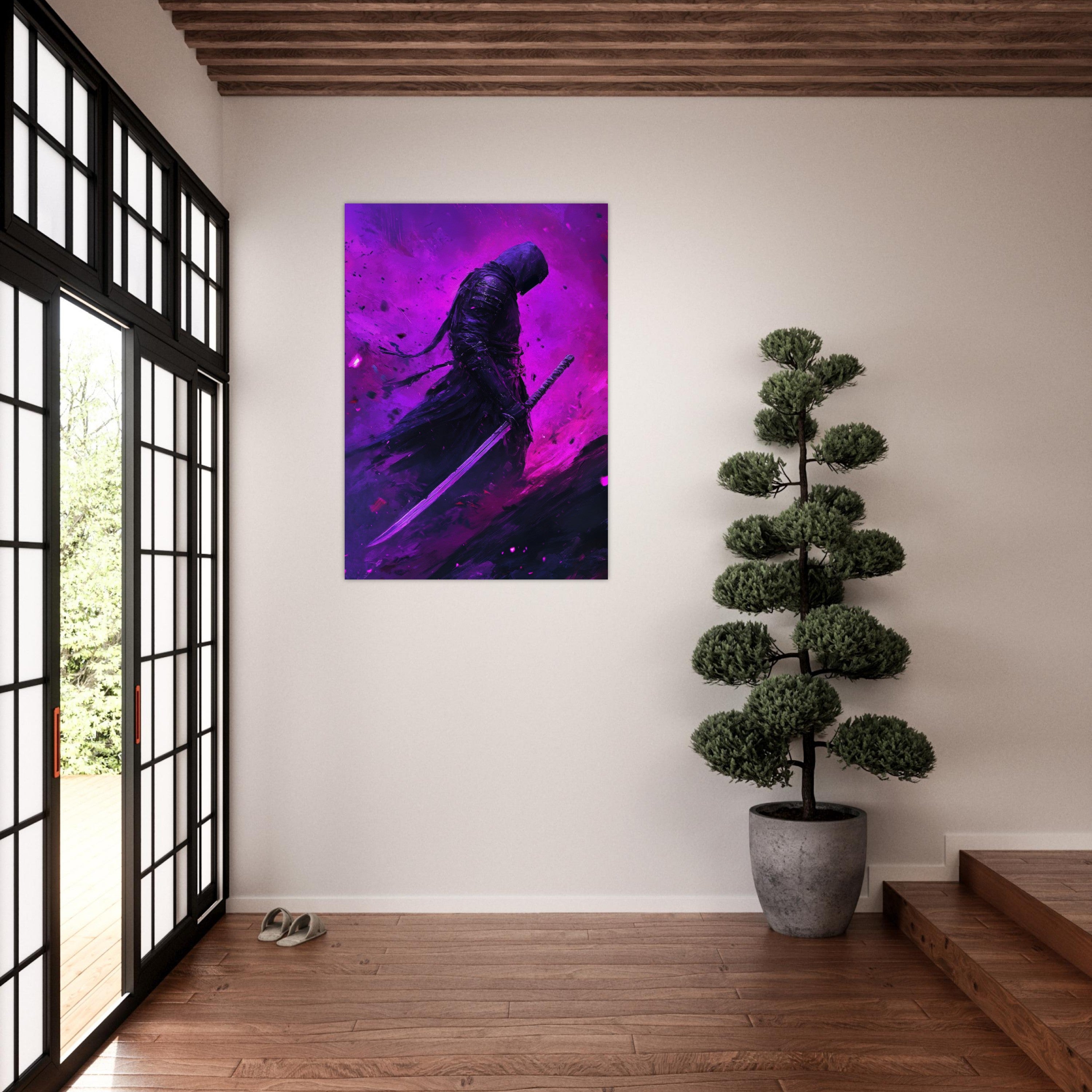 Mysticplate - Purple Samurai Killer 2 - MysticPlates