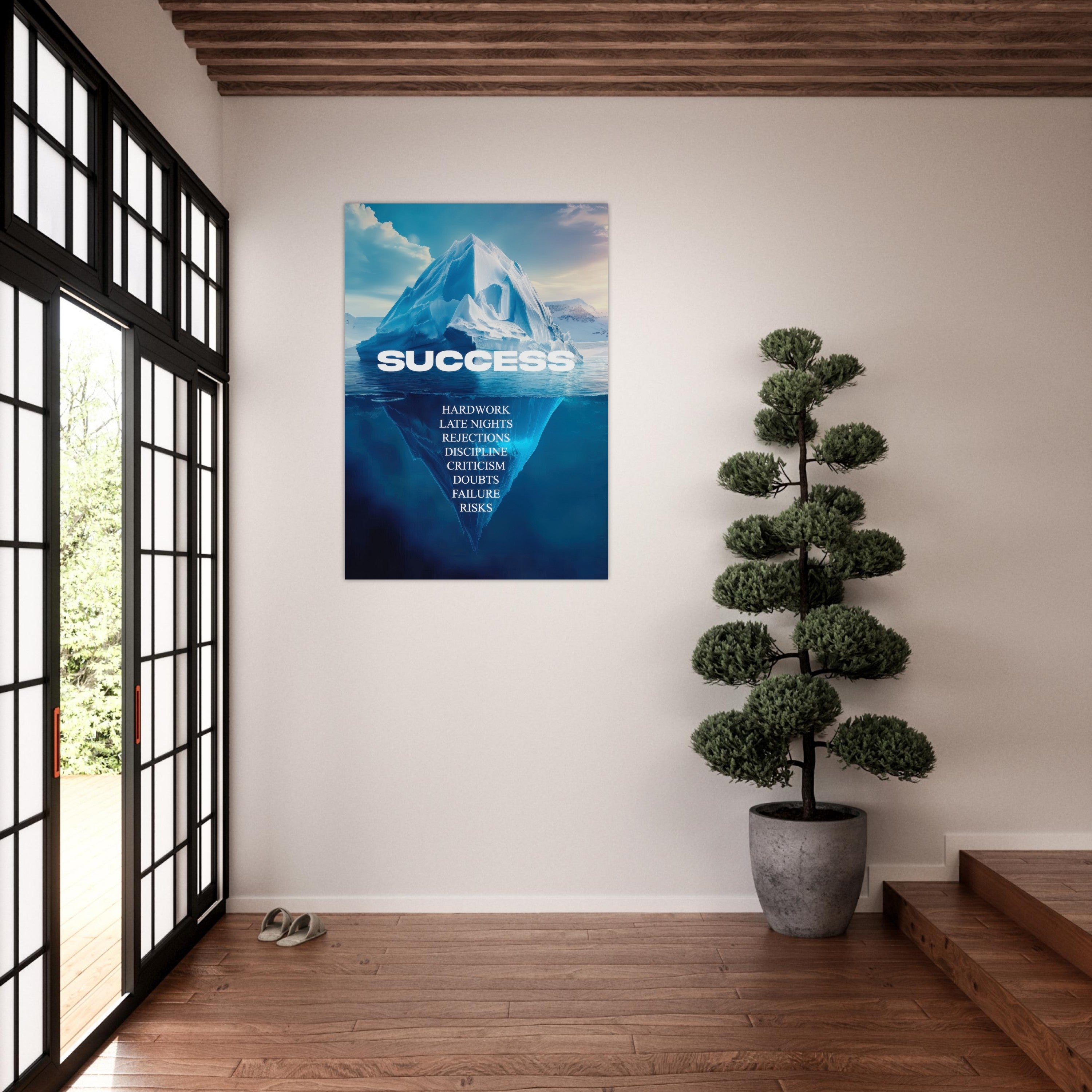 Mysticplate - Iceberg success Motivation - MysticPlates