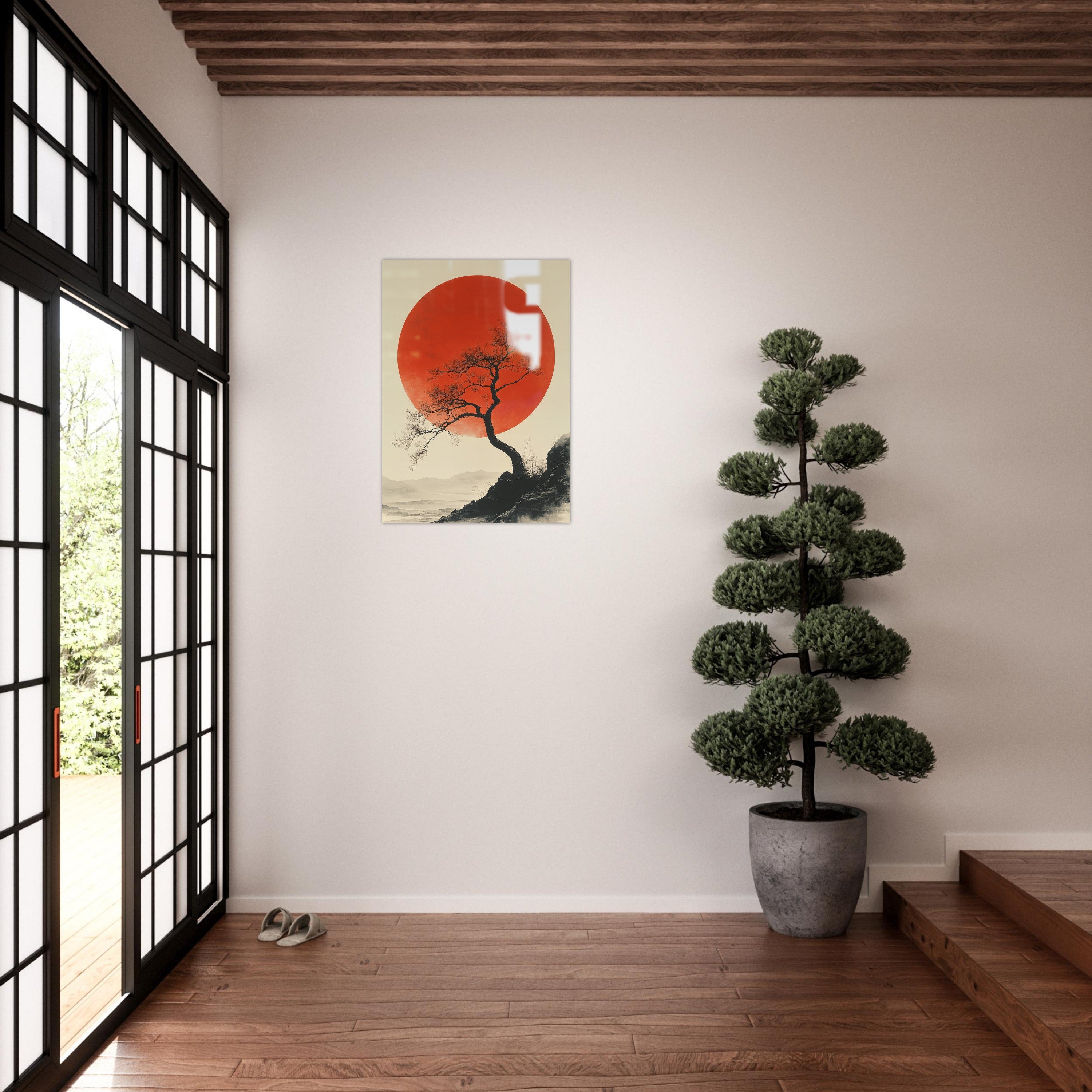 Mysticplate - Asian Vibe Japan Tree - MysticPlates