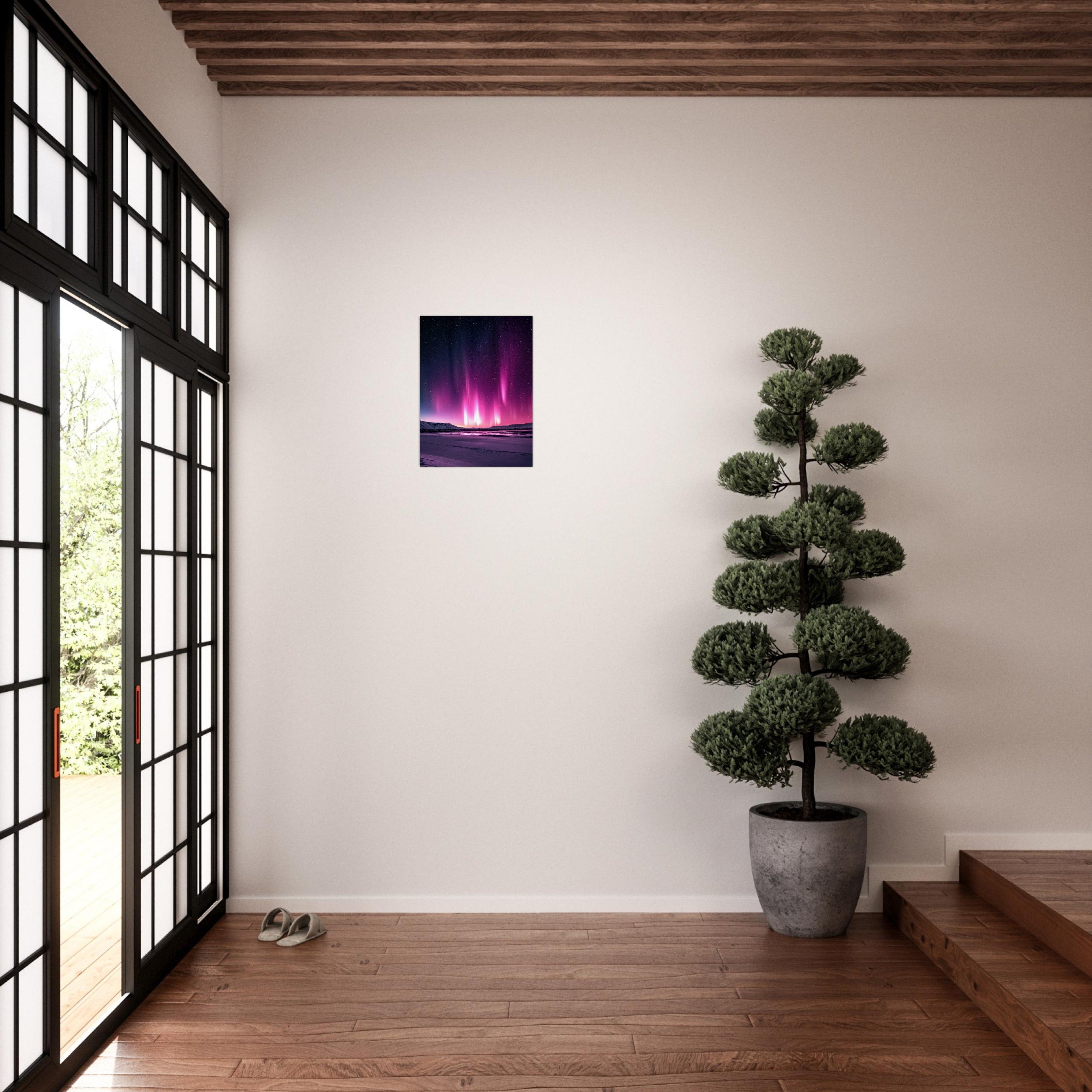 Mysticplate - Purple Polarlights - MysticPlates