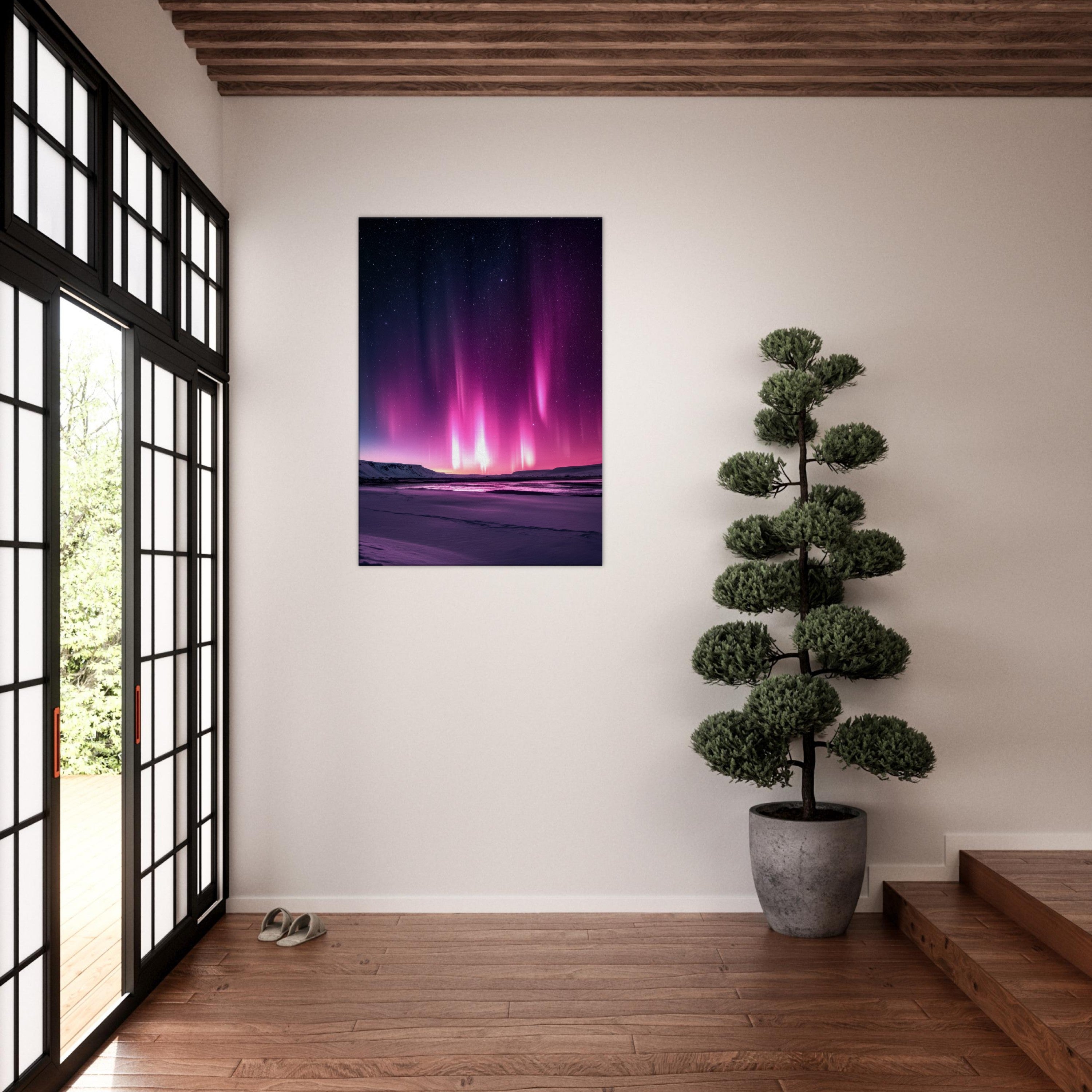 Mysticplate - Purple Polarlights - MysticPlates