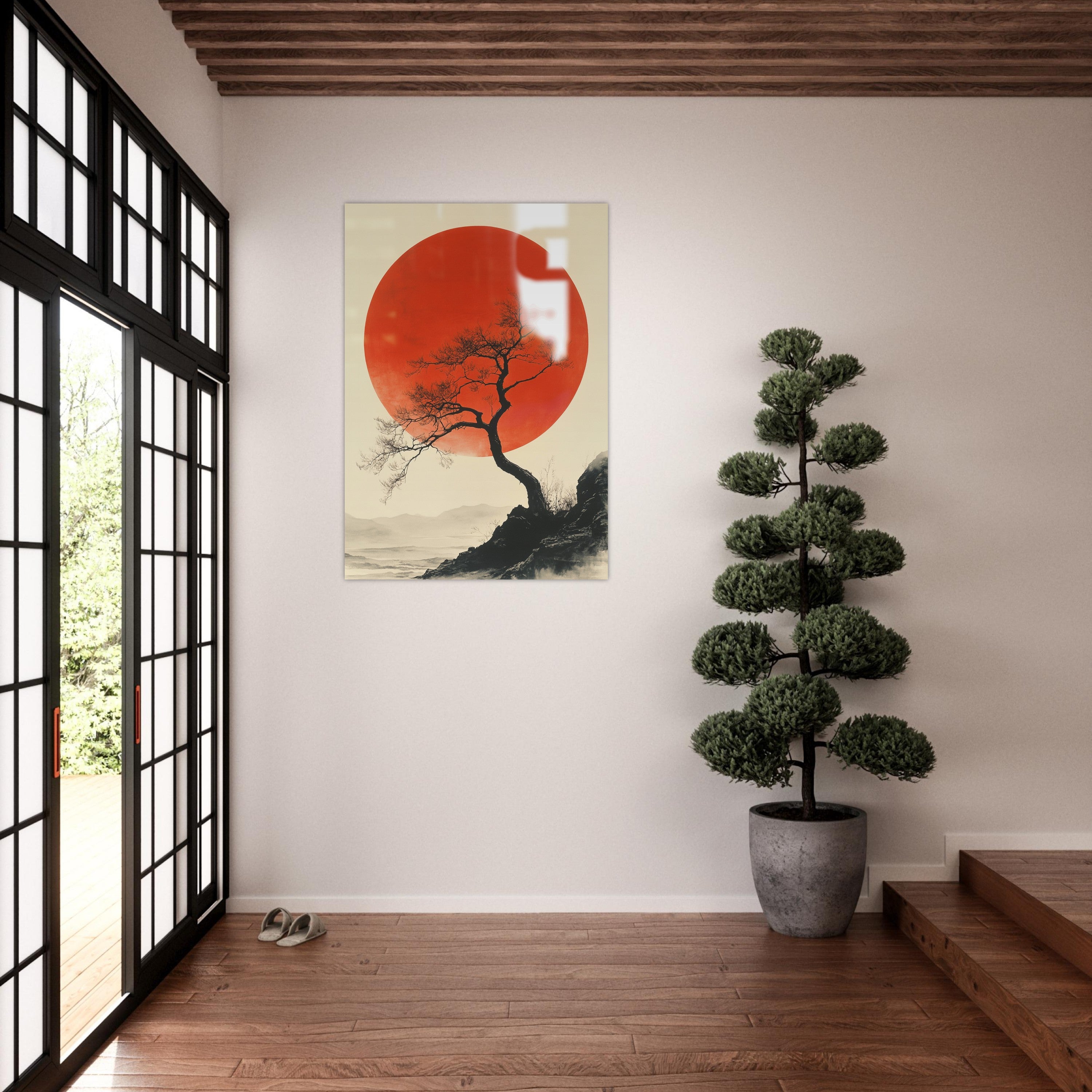 Mysticplate - Asian Vibe Japan Tree - MysticPlates