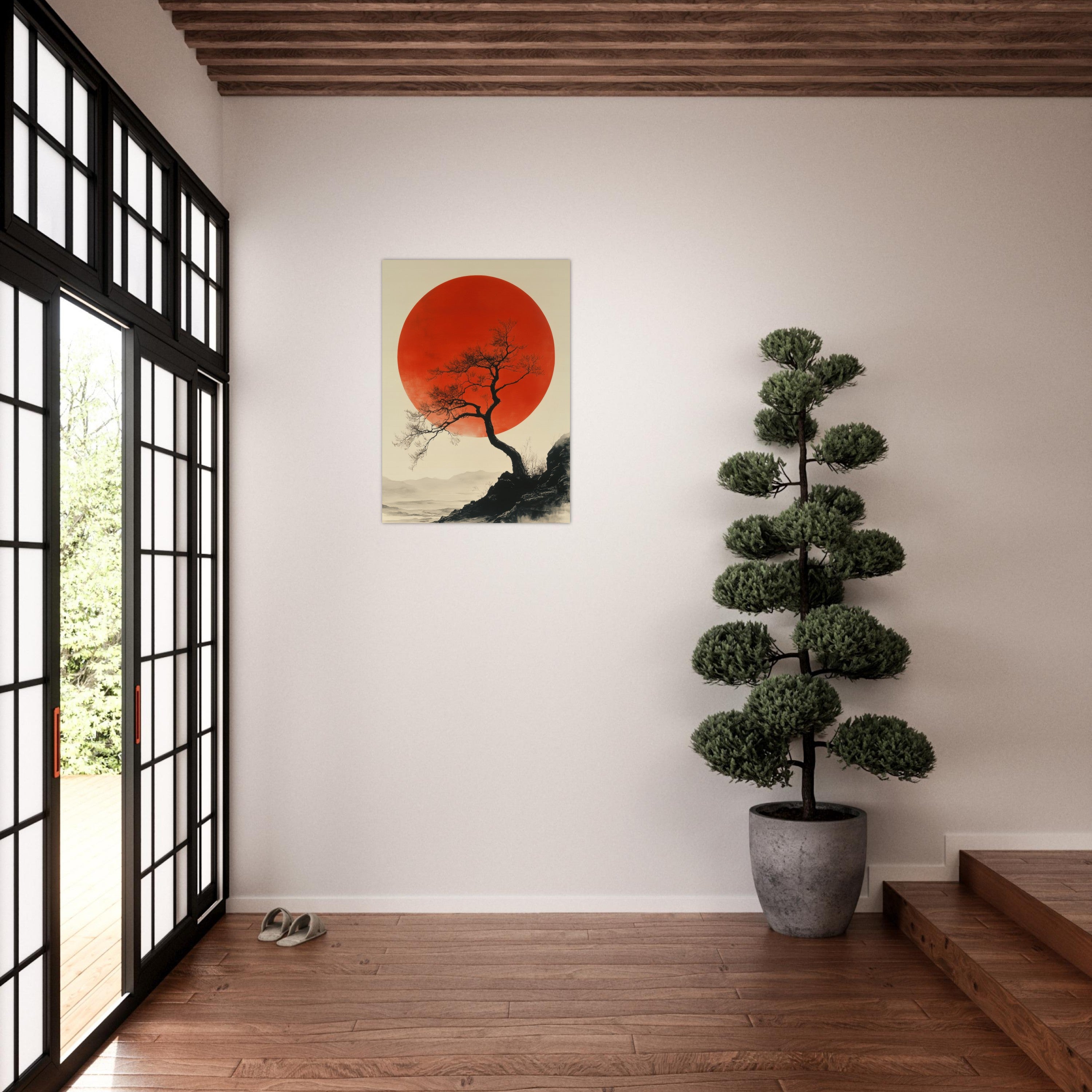 Mysticplate - Asian Vibe Japan Tree - MysticPlates