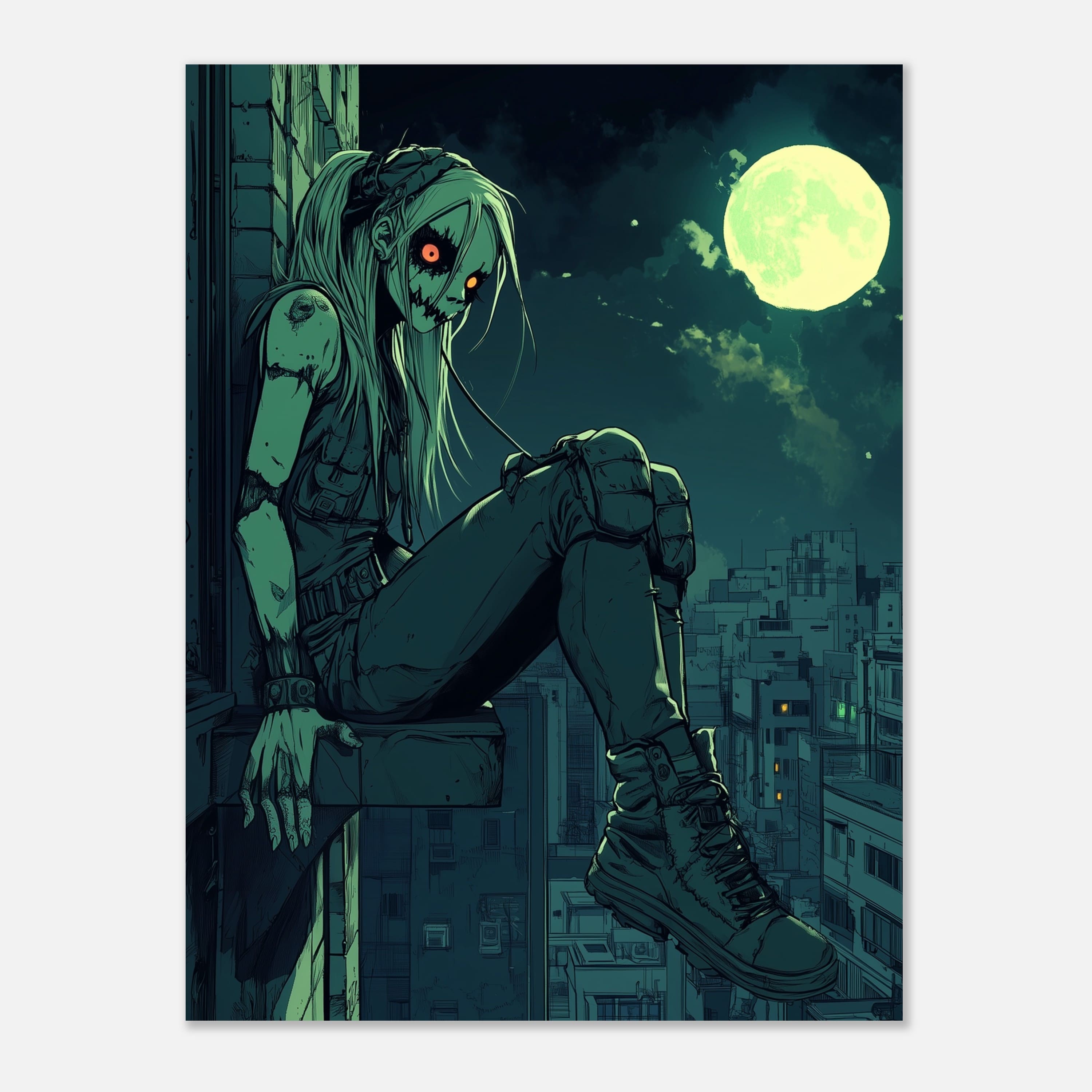Mysticplate - Ghoul Girl - MysticPlates