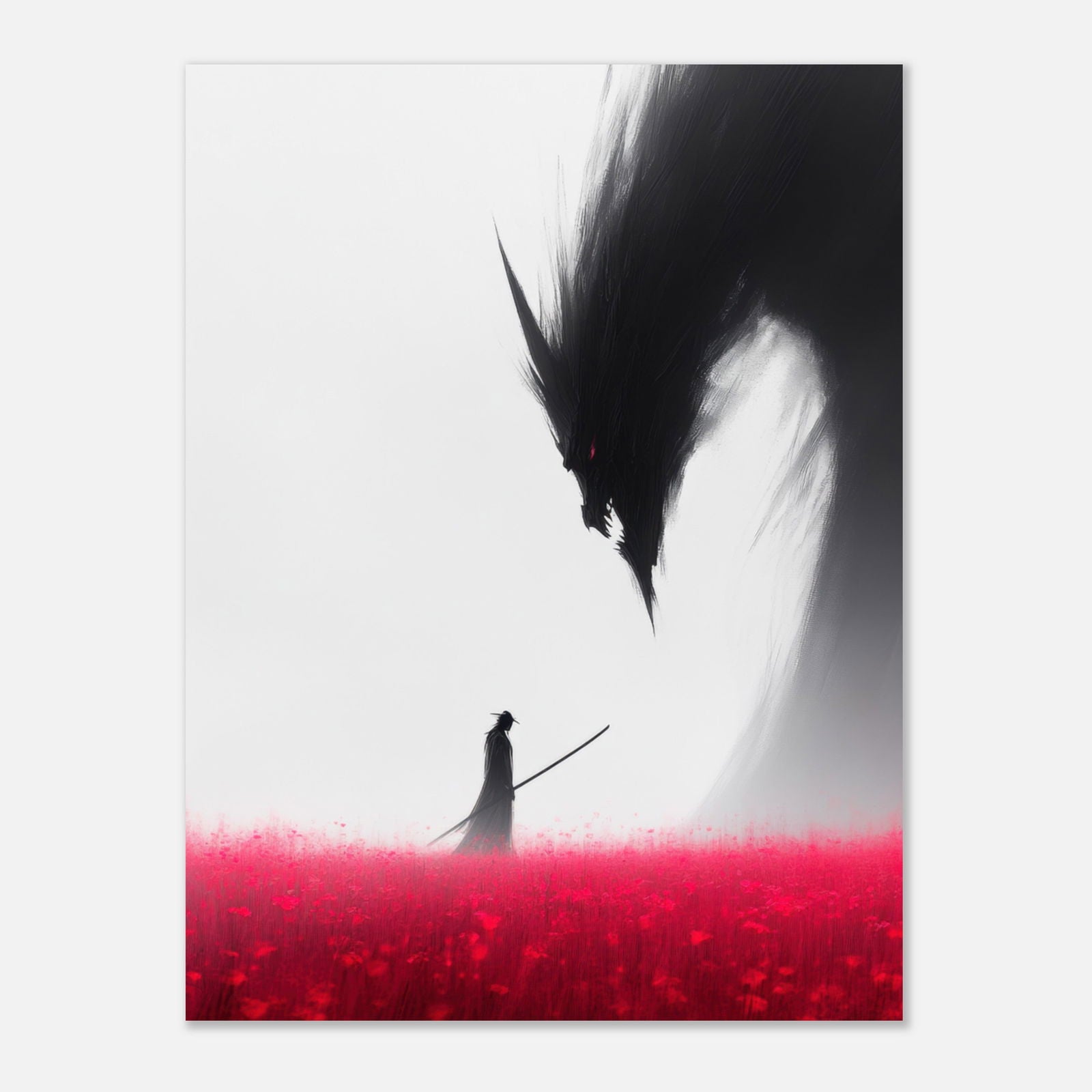 Mysicplate - Samurai & Monster Red - MysticPlates