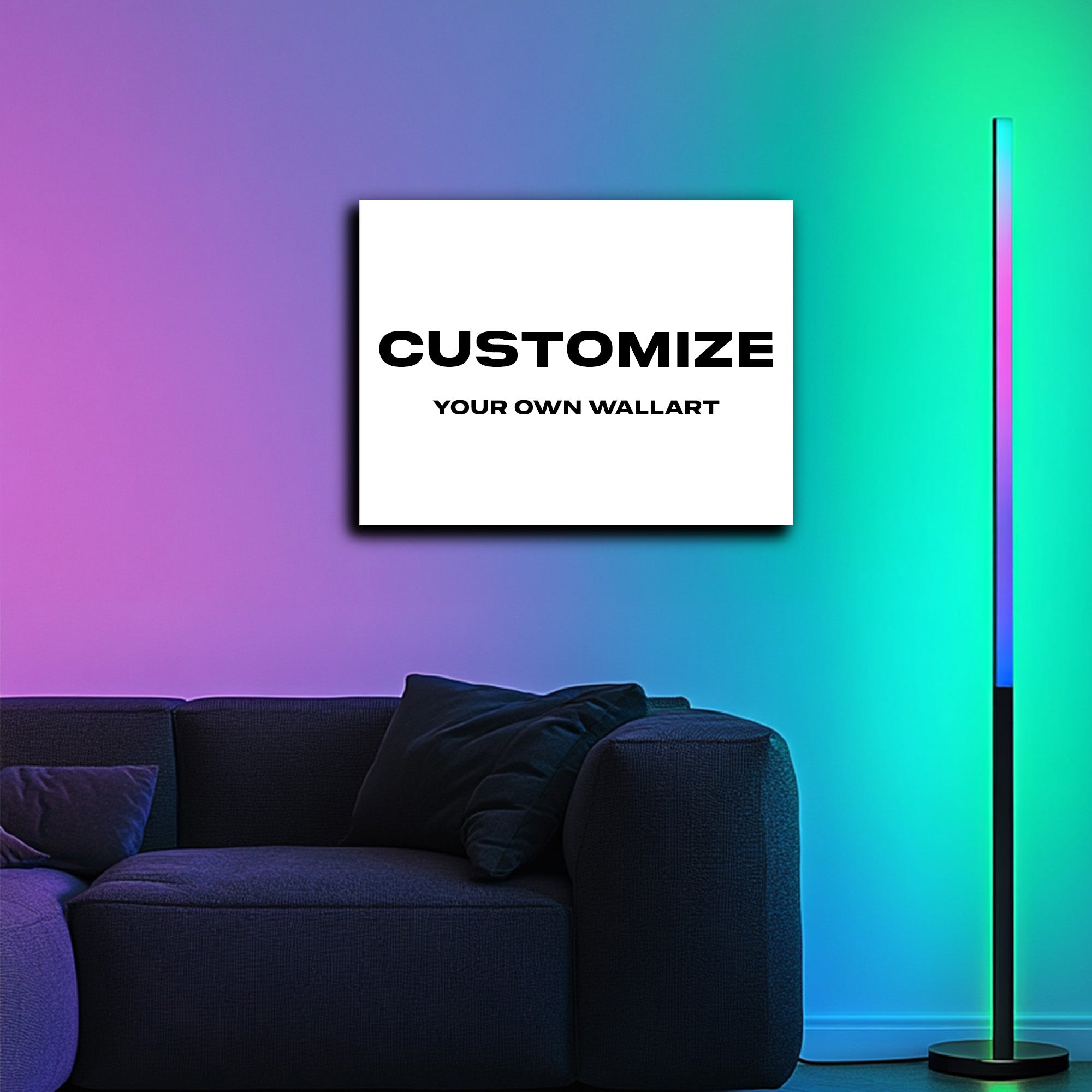Personalisiertes Wandbild Querformat