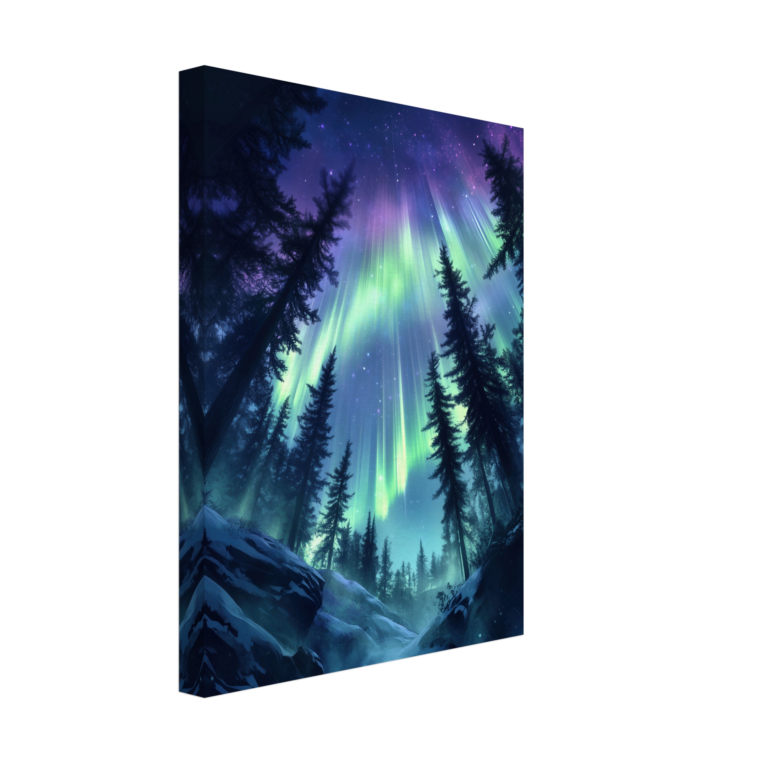 Mysticplate - Landschaft Polarlicht - MysticPlates