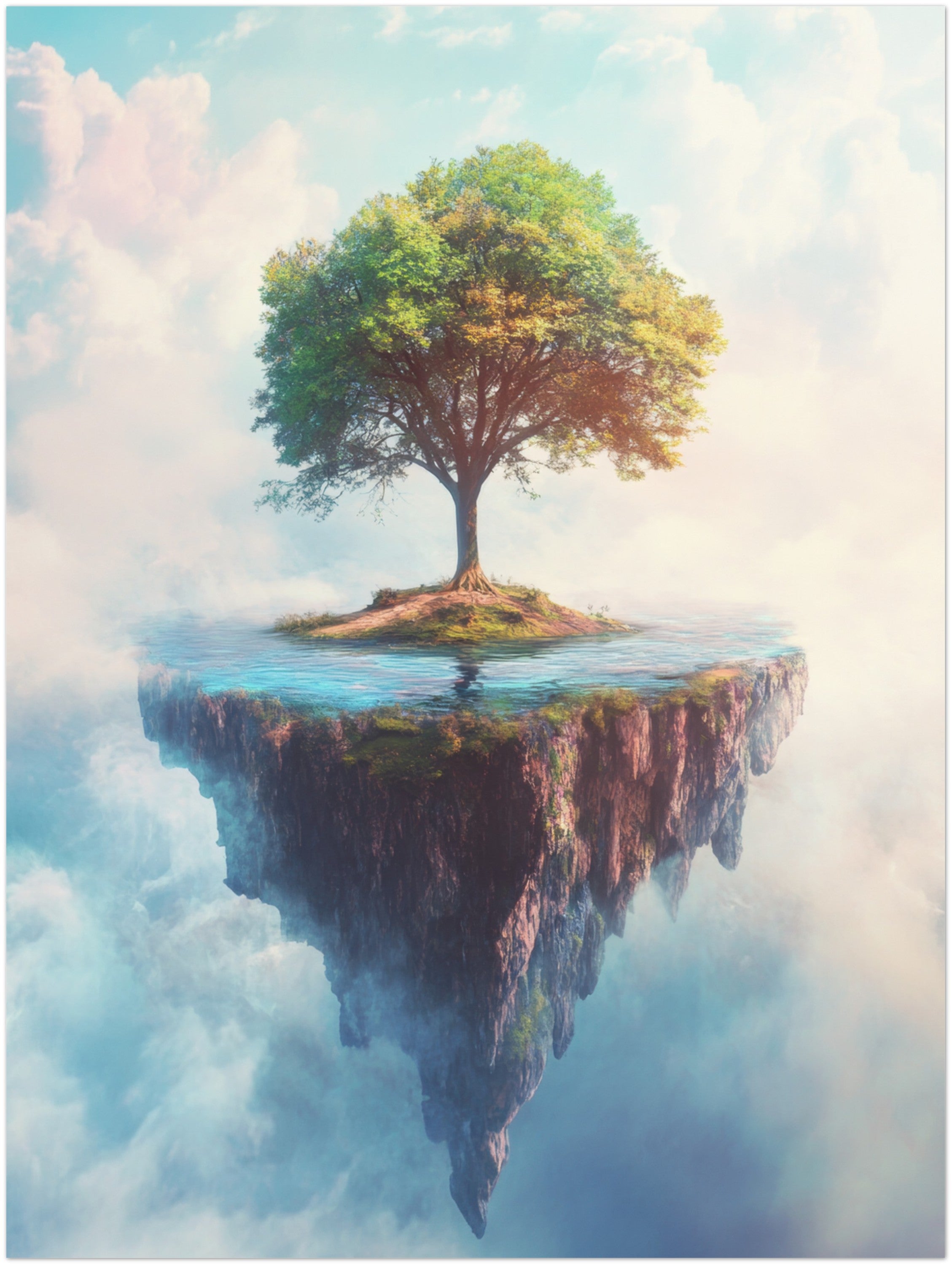 Mysticplate - Flying Island 1 - MysticPlates
