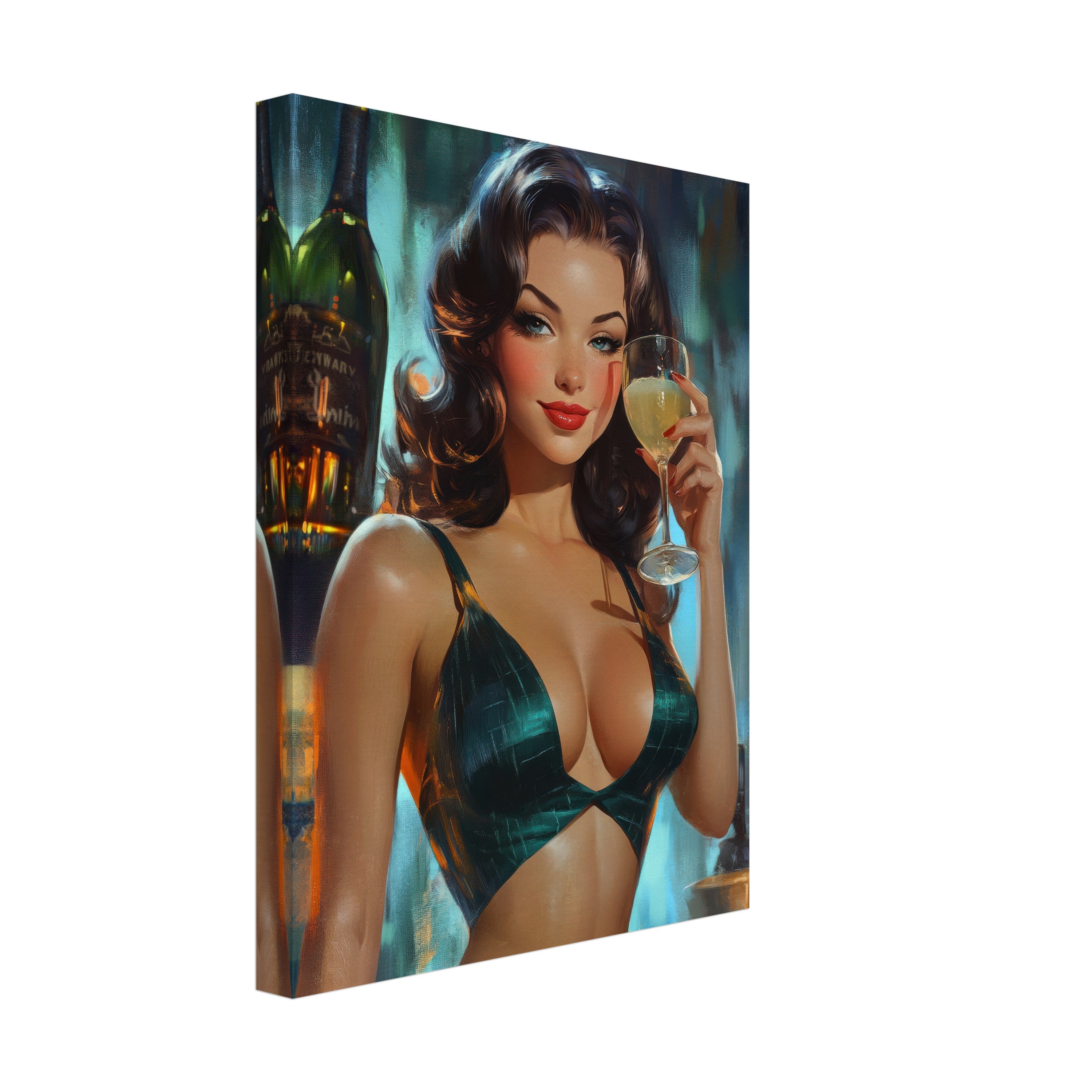 Mysticplate - Retro Woman - MysticPlates