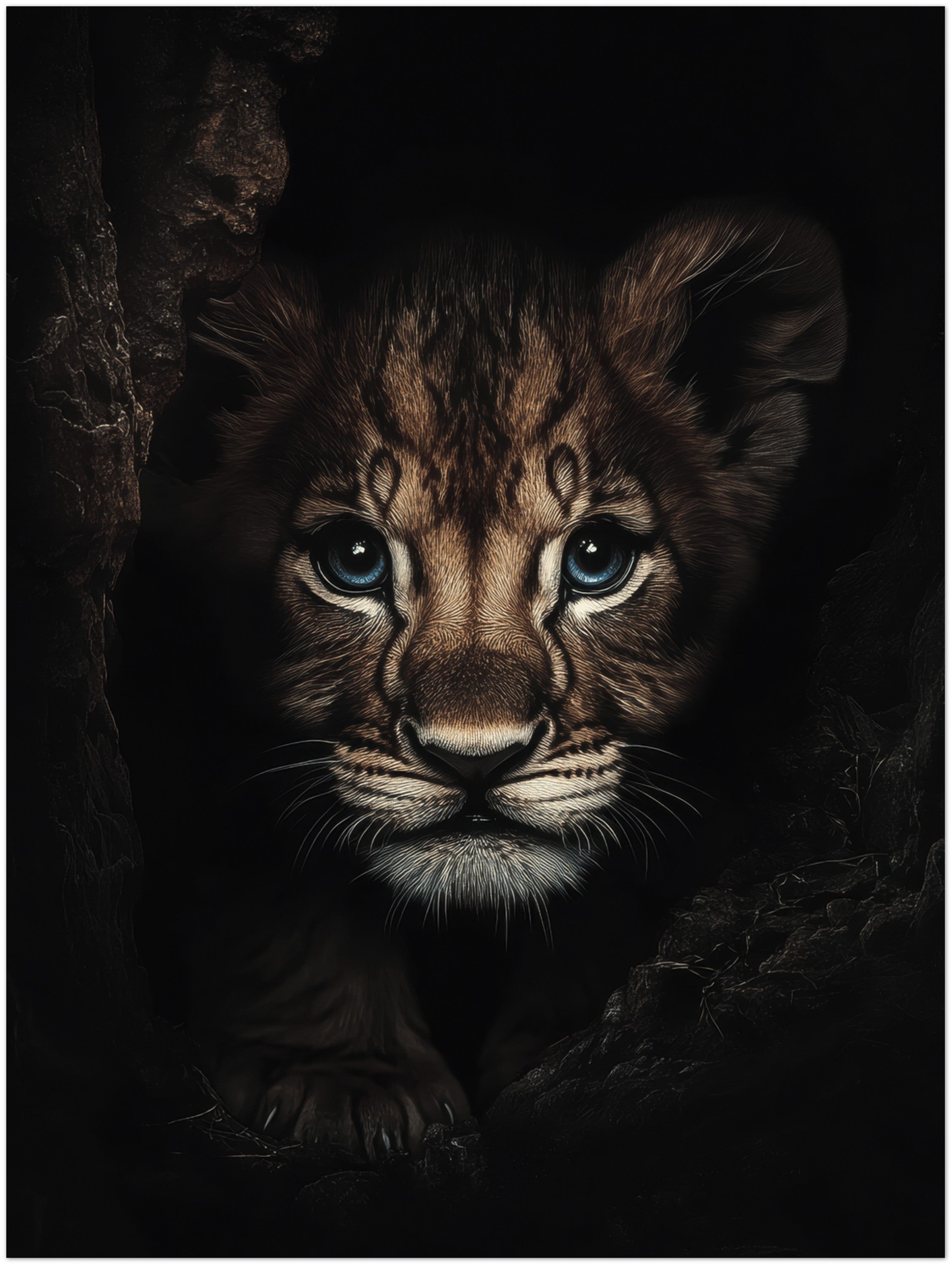 Mysticplate - Baby Tiger - MysticPlates