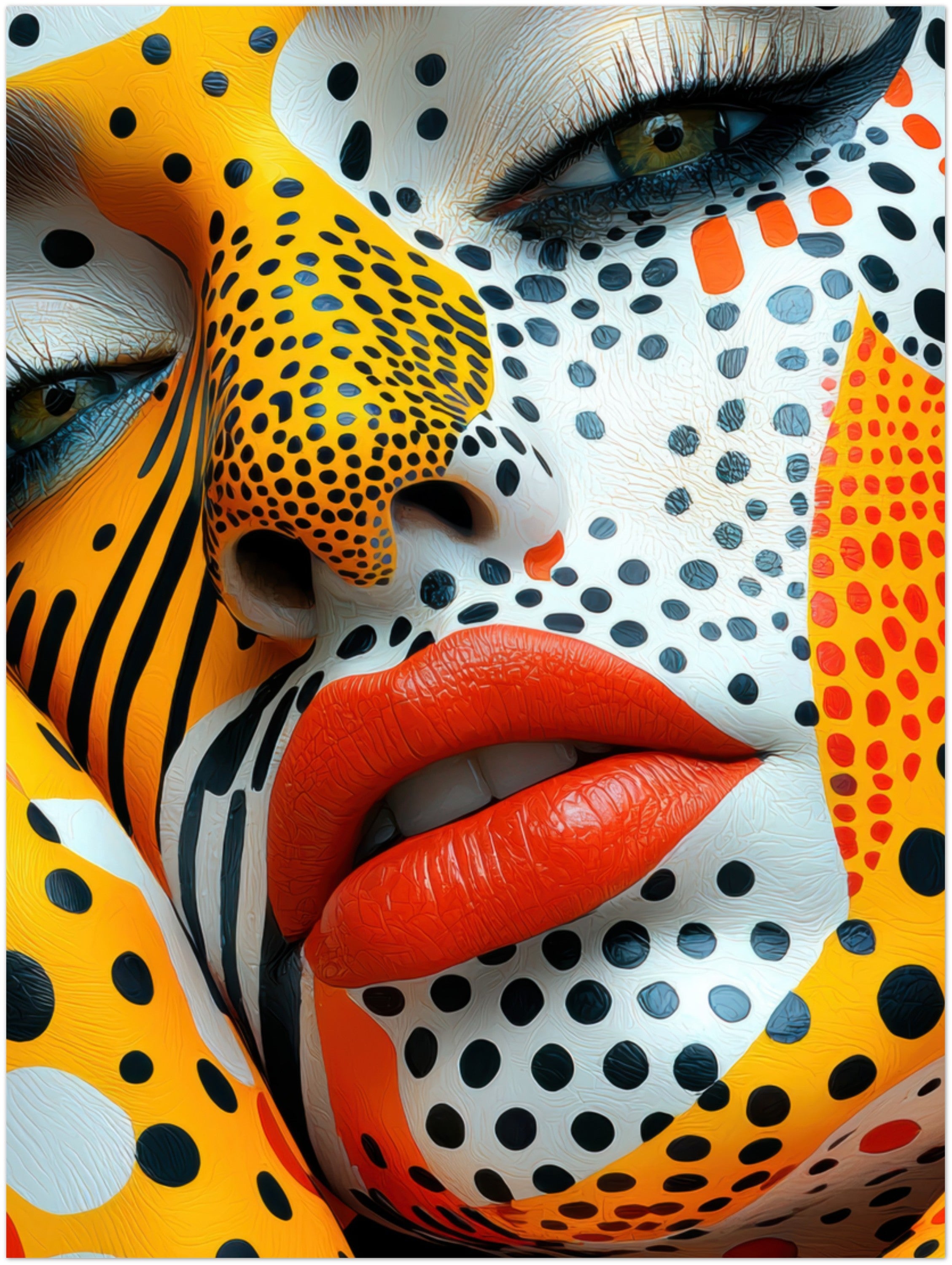 Mysticplate - Abstract Artwork Face - MysticPlates