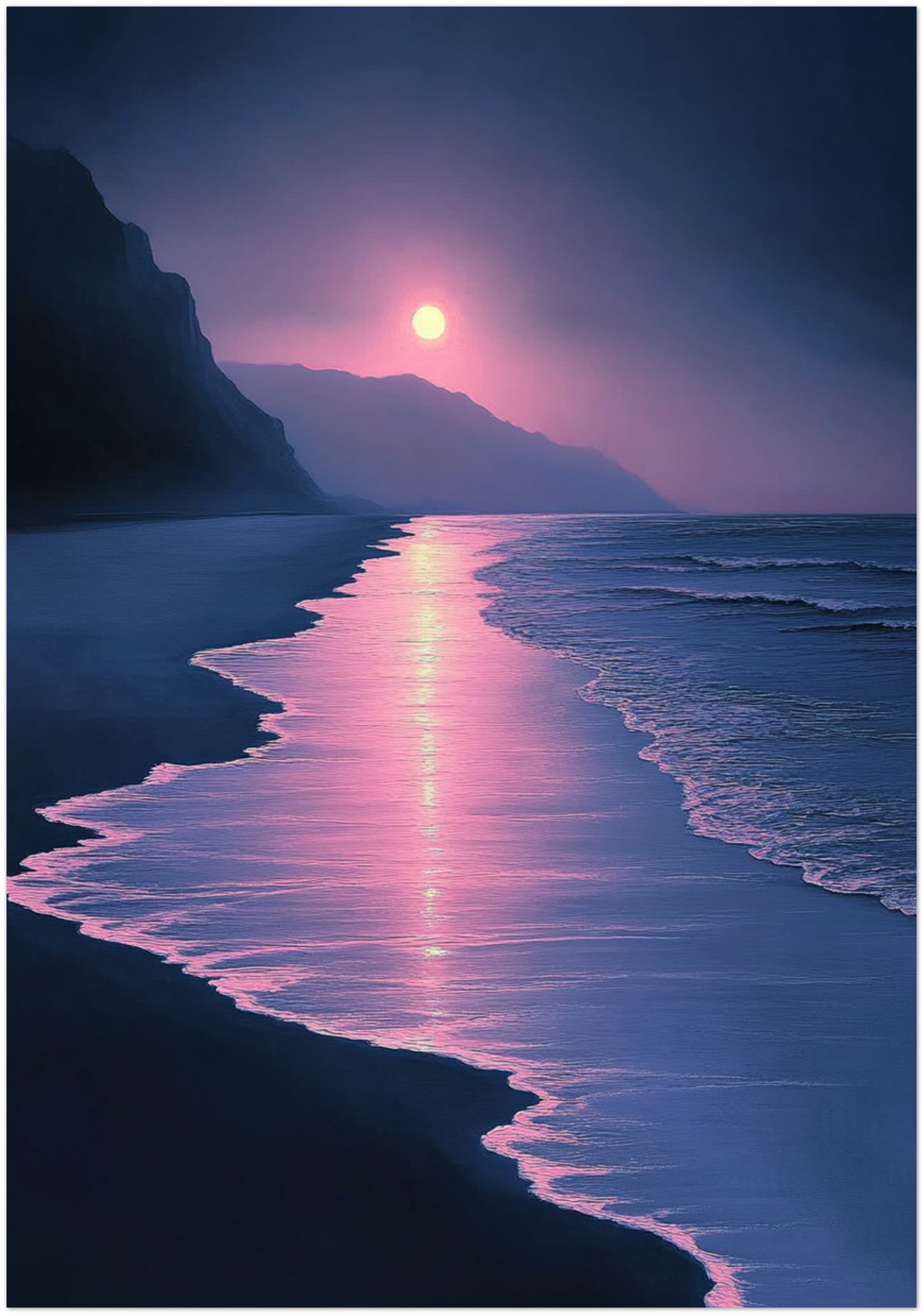 Mysticplate - Purple Beach 3 - MysticPlates