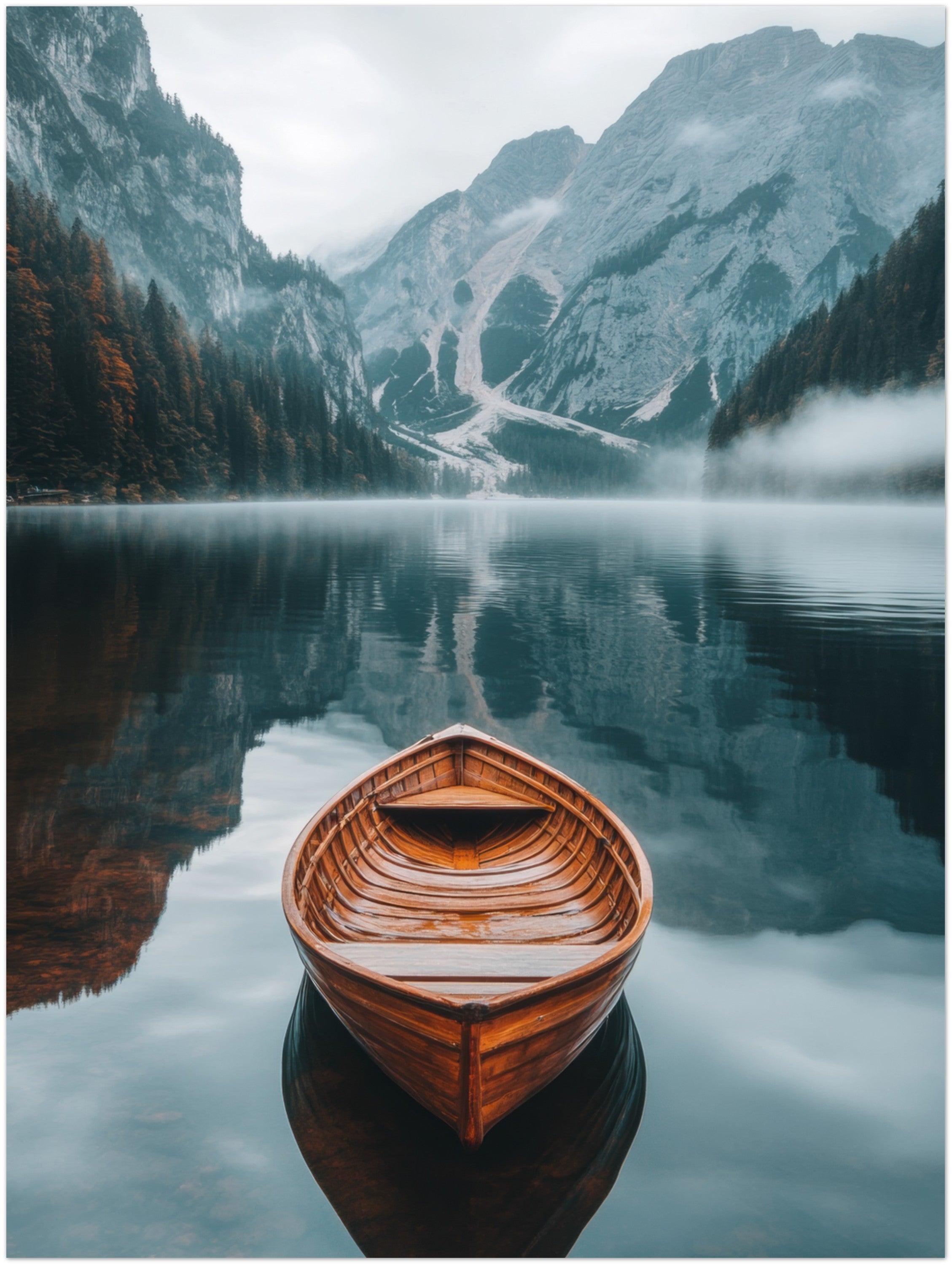 Mysticplate - Canoe on a Lake - MysticPlates