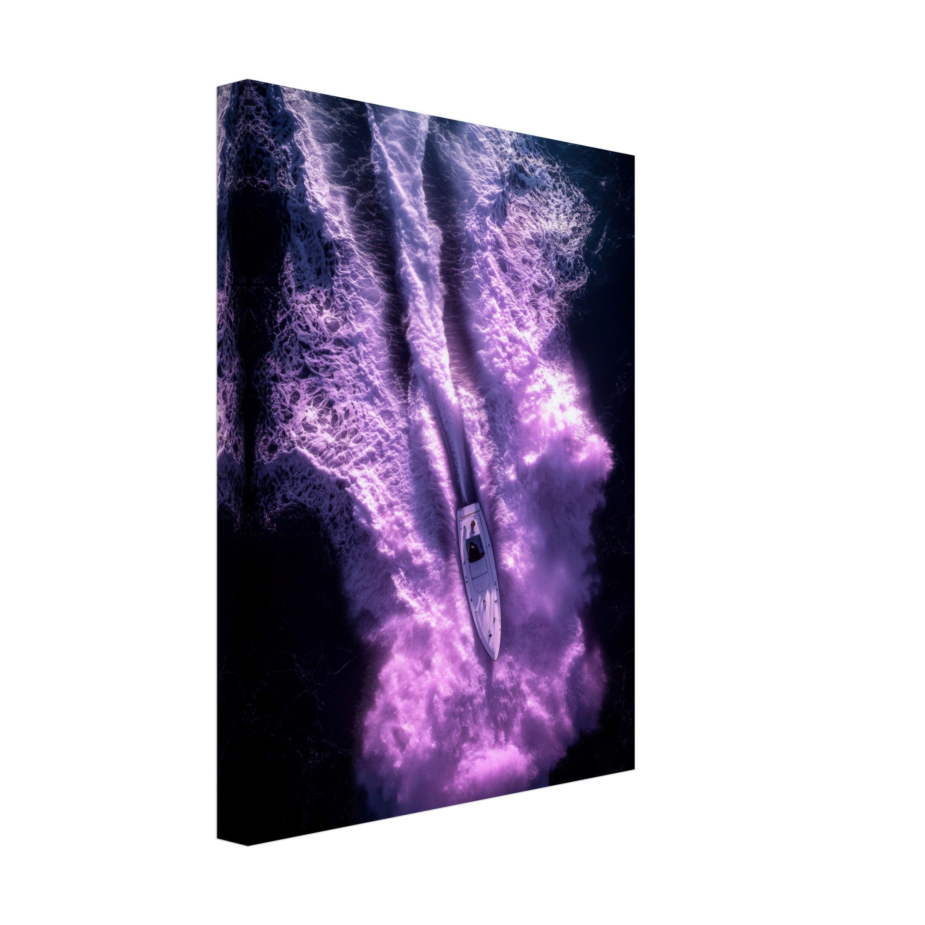 Mysticplate - Purple Speedboat - MysticPlates