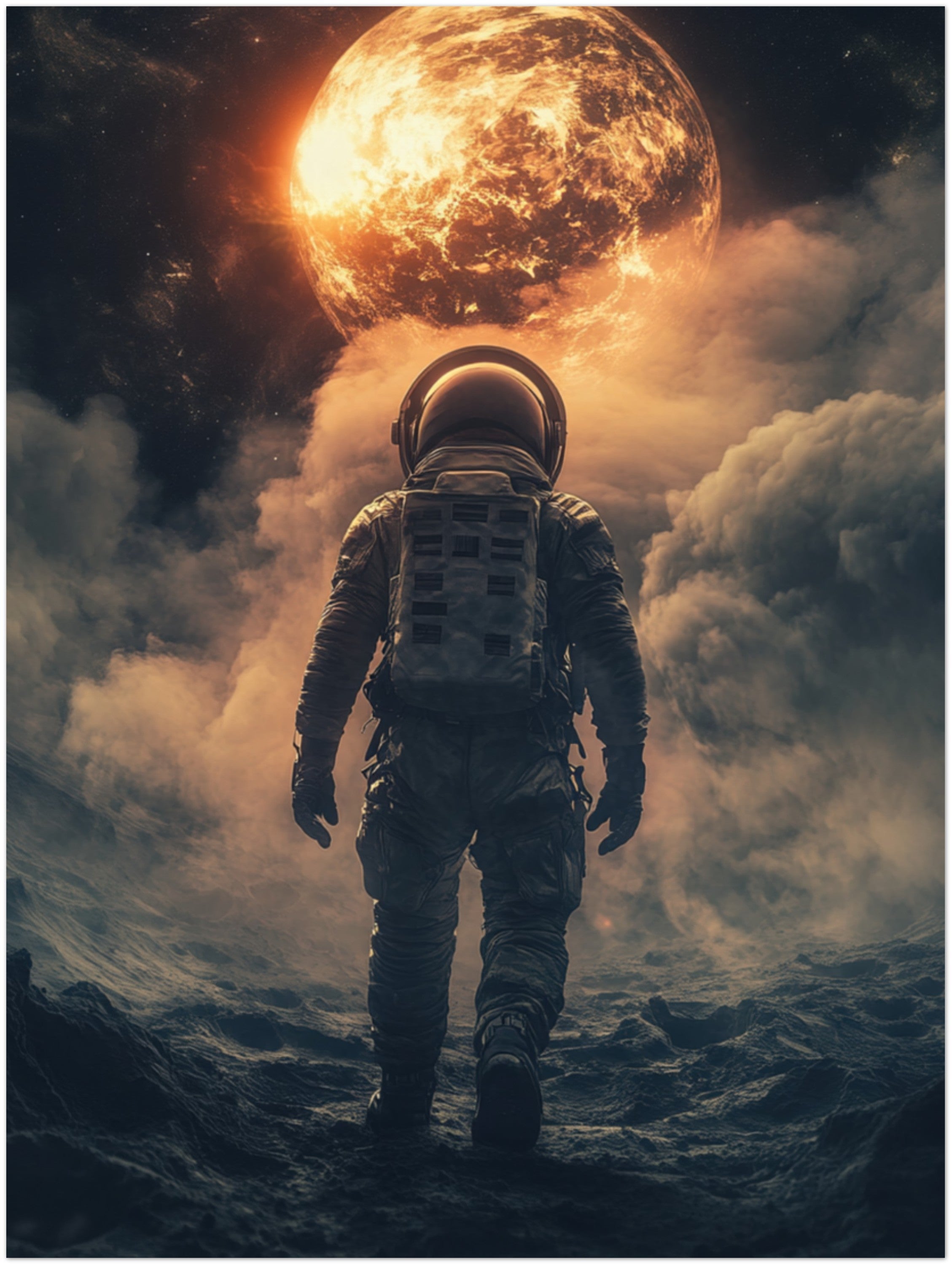 Mysticplate - Astronaut Farbe - MysticPlates