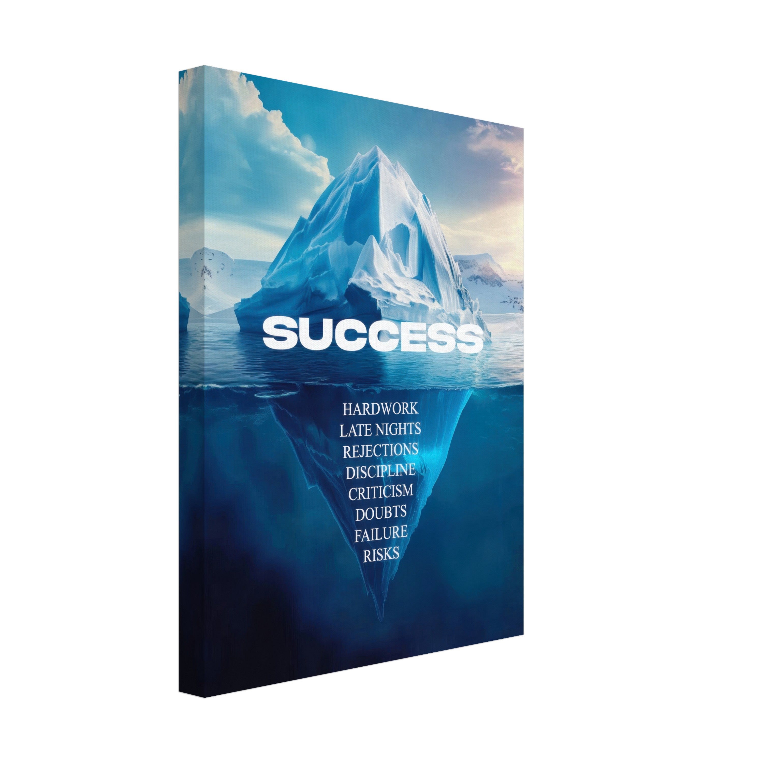 Mysticplate - Iceberg success Motivation - MysticPlates