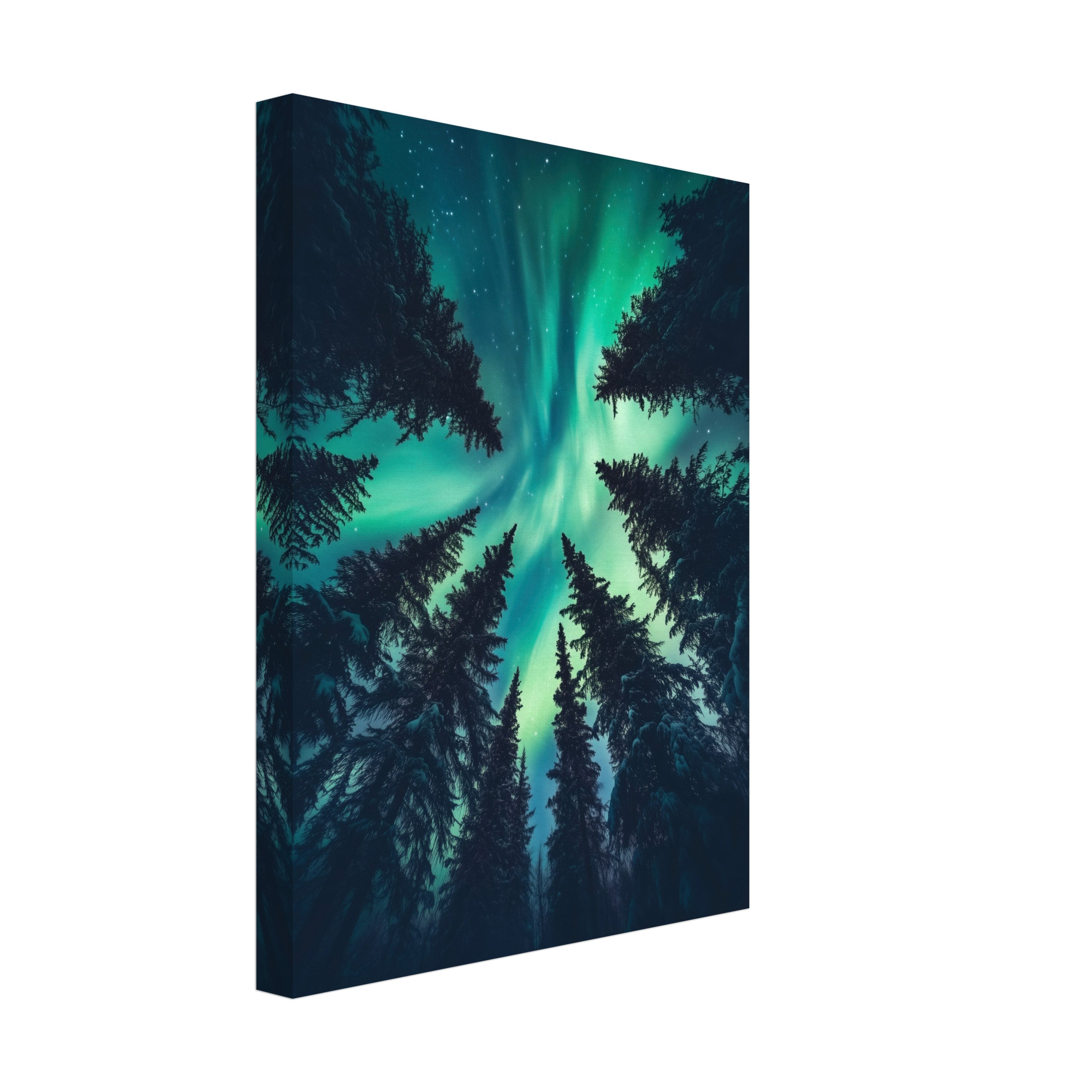 Mysticplate - Landschaft Polarlicht - MysticPlates