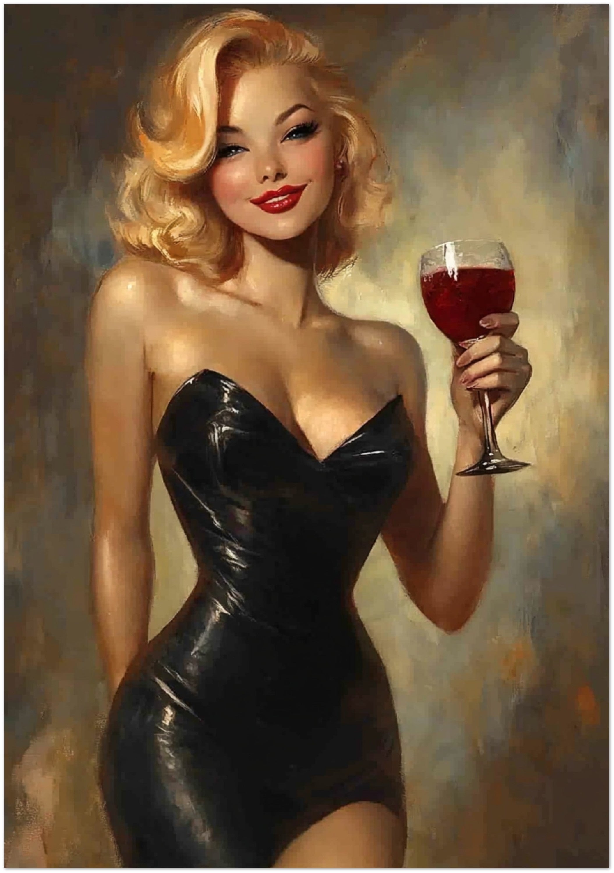 Mysticplate - Retro Woman 2 - MysticPlates