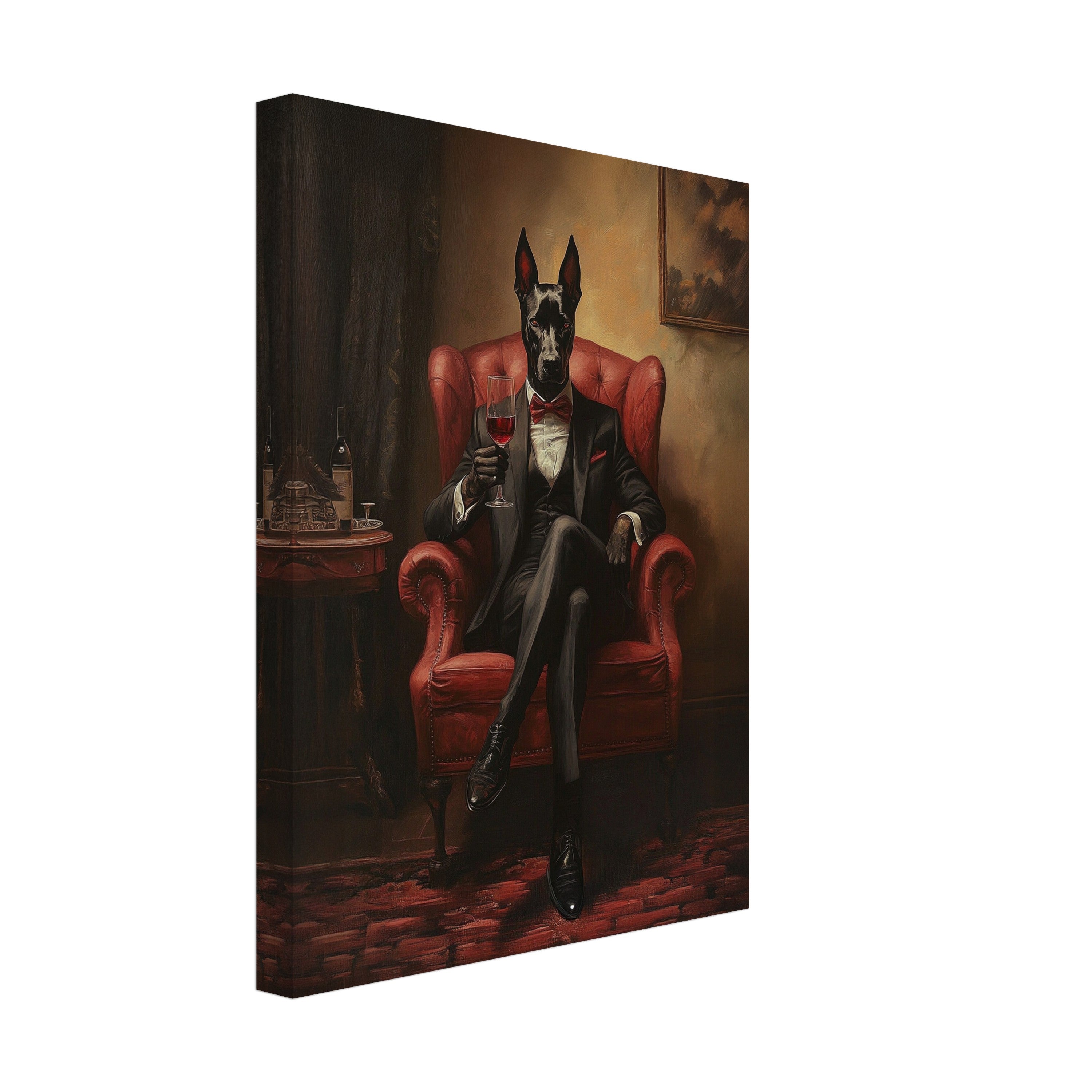 Mysticplate - Doberman Dog Head - MysticPlates