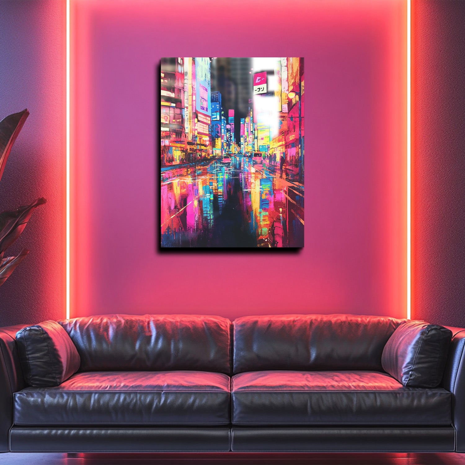 Mysticplate - Neon Glow City - MysticPlates