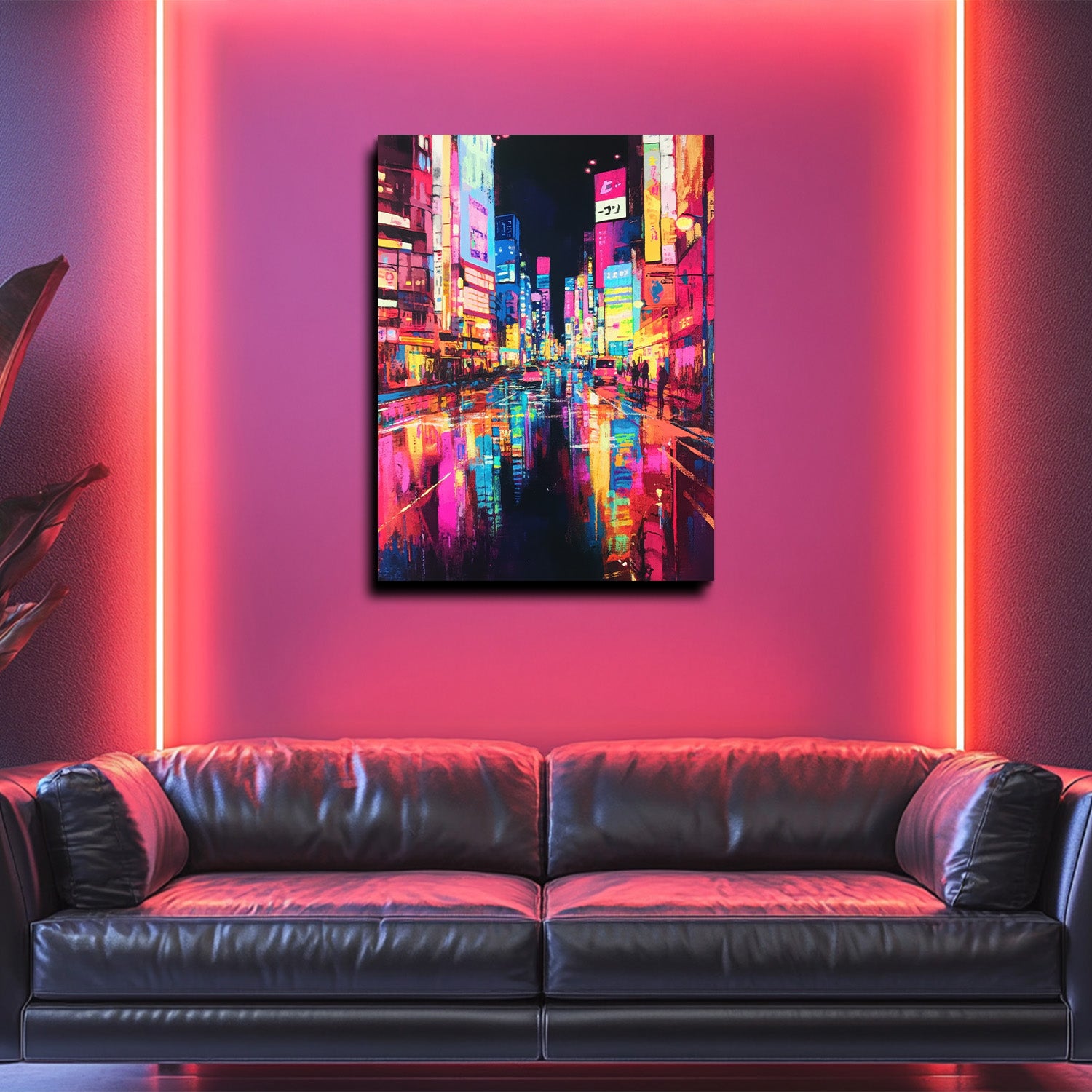 Mysticplate - Neon Glow City - MysticPlates