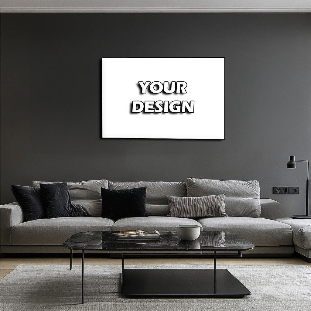 Personalisiertes Wandbild Querformat | Lade DEIN Design Hoch - MysticPlates